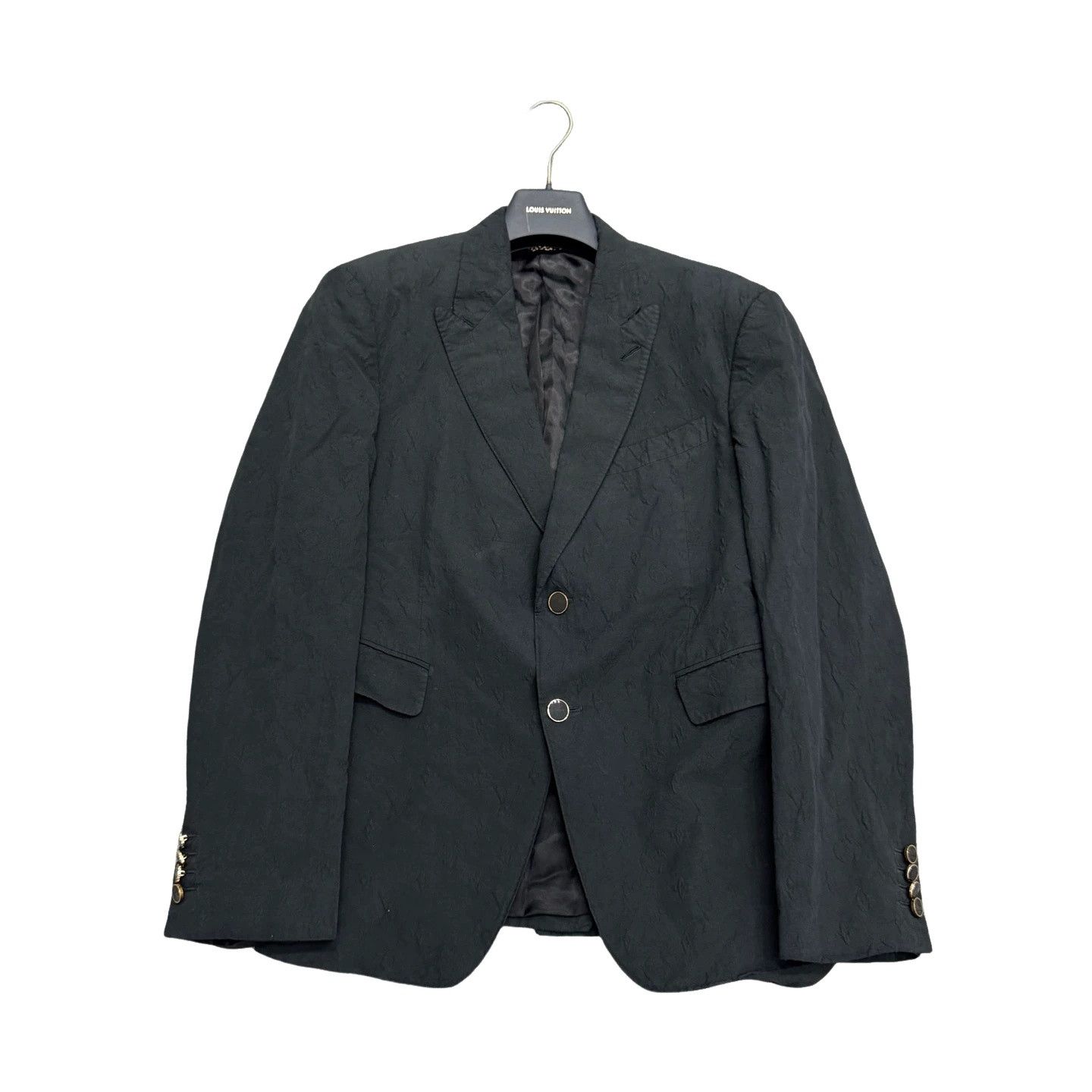Louis Vuitton Louis Vuitton Monogram Blazer Black Size 42R Size 42R - 1 Thumbnail