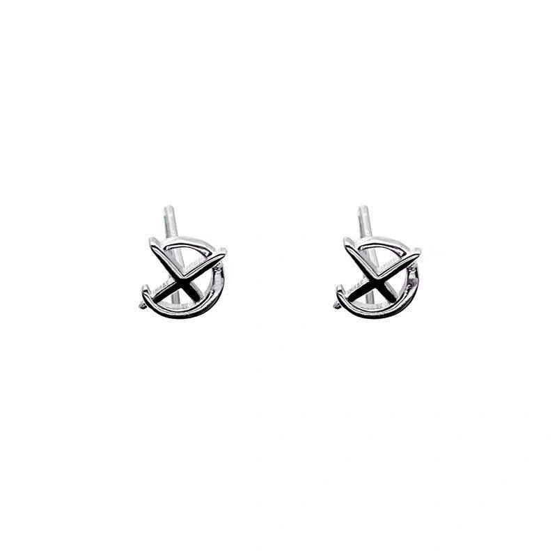 Jewelry Vibe Earrings One Pairs Chrome Jewelry Size ONE SIZE - 5 Thumbnail