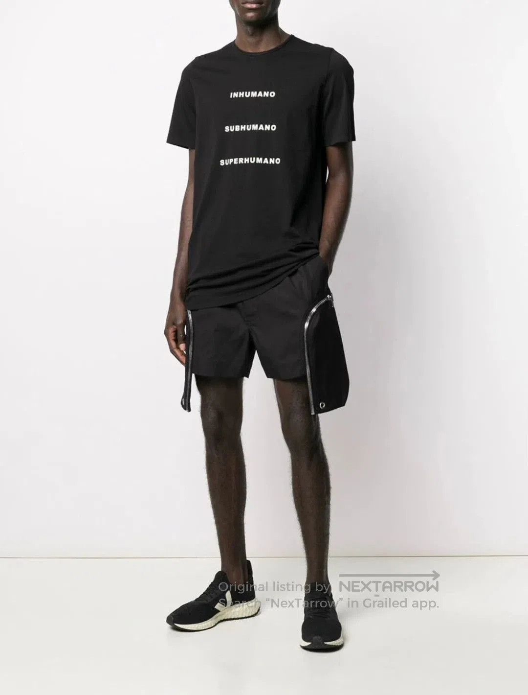 Rick Owens Rick Owens Black Short Sleeve T. Size US S / EU 44-46 / 1 - 8 Thumbnail