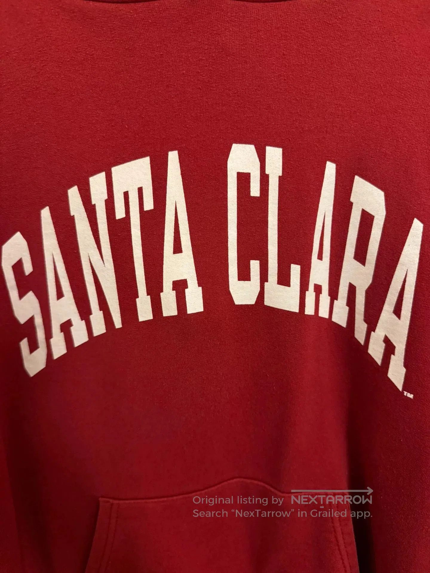 Vintage Vintage 90s Champion Santa Clara Hoodie. Size US M / EU 48-50 / 2 - 6 Thumbnail