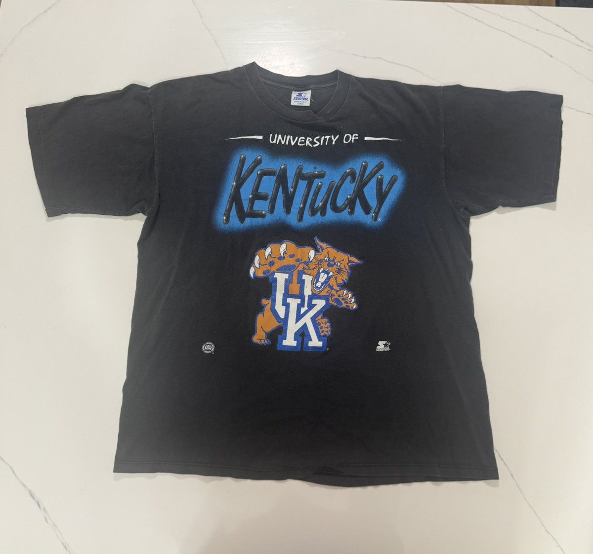 Starter 🐾 Vintage University of Kentucky Starter Tee — Made in USA Size US L / EU 52-54 / 3 - 1 Thumbnail