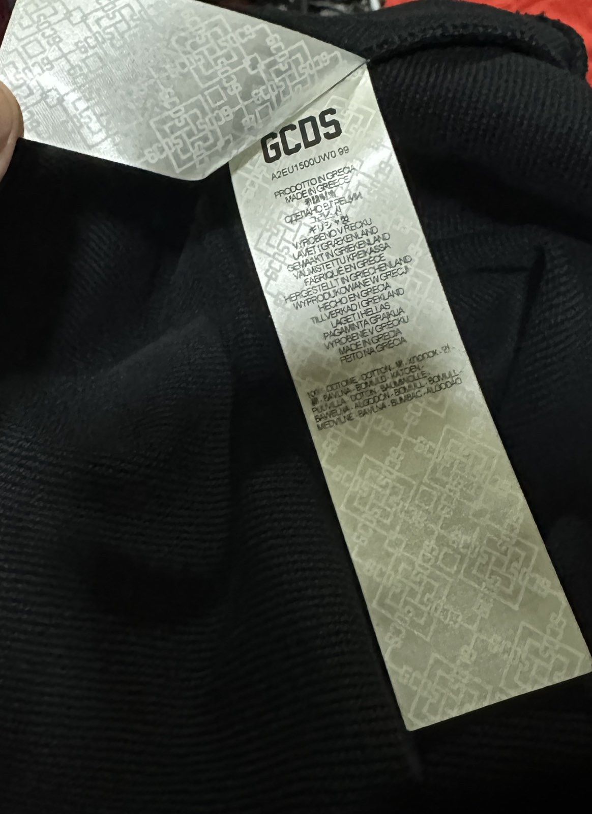 GCDS Black Logo Sweatshirt Size US S / EU 44-46 / 1 - 7 Thumbnail