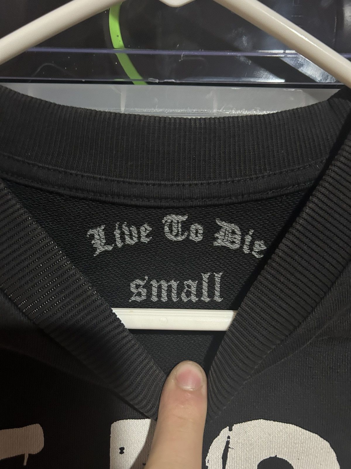 Designer × Vintage LIVE TO DIE BRAND NEW CREW Size US S / EU 44-46 / 1 - 3 Thumbnail