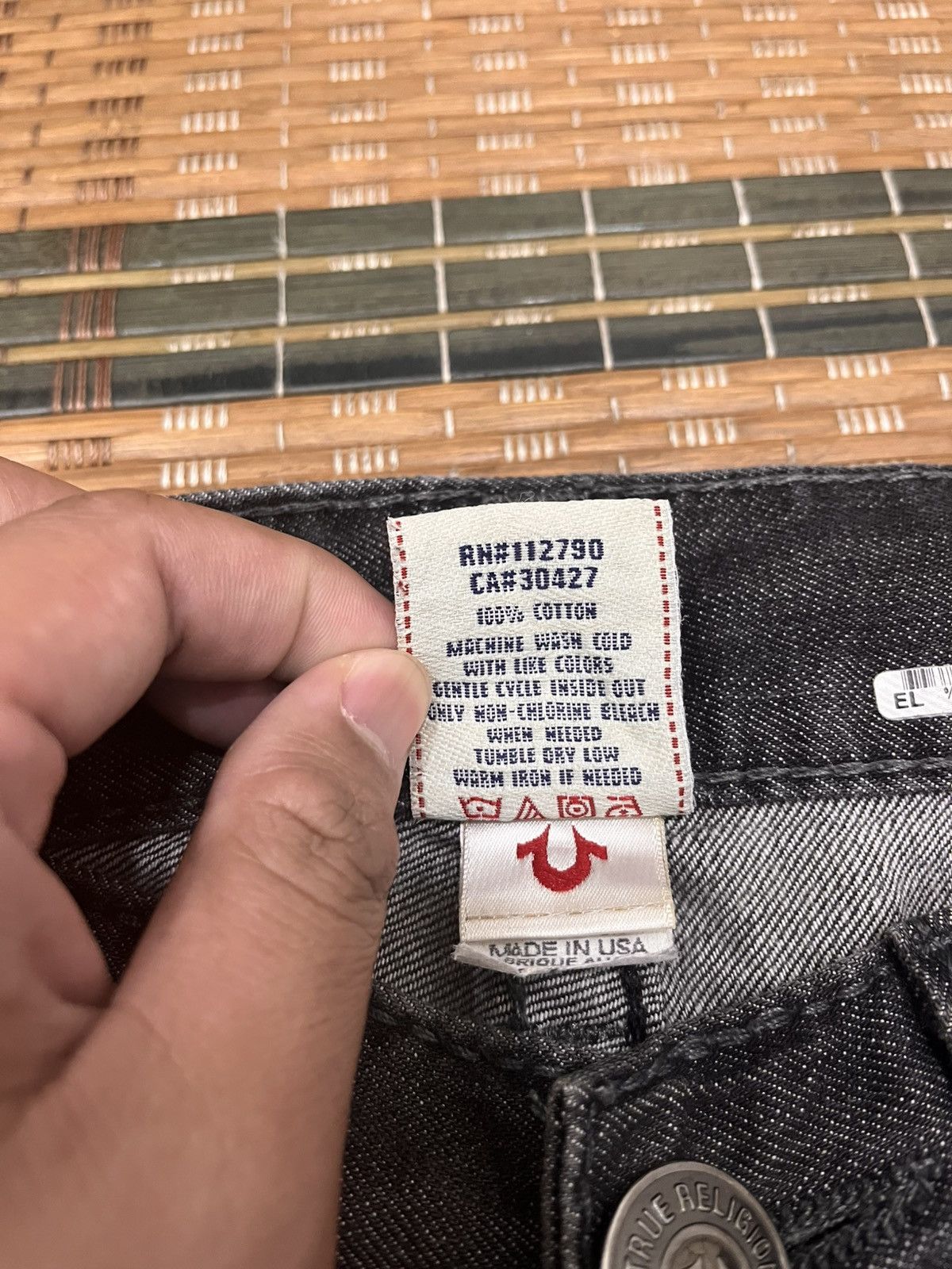 True Religion True Religion Jack Big T Distressed Denim Size US 32 / EU 48 - 14 Thumbnail