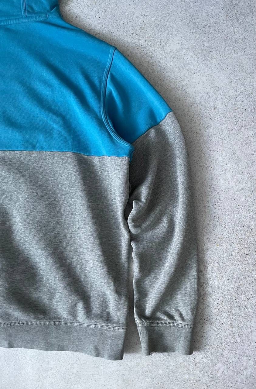 Nike × Vintage Vintage Nike Hoodie Big Central Graphic Logo Y2K Rare Item Size US XL / EU 56 / 4 - 4 Thumbnail