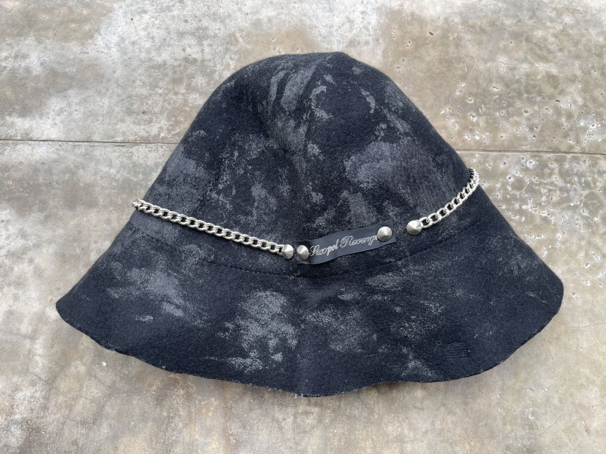 Japanese Brand × Seditionaries Sex Pot Revenge Wool Hat Punk Skull Chain Studded Size ONE SIZE - 3 Thumbnail