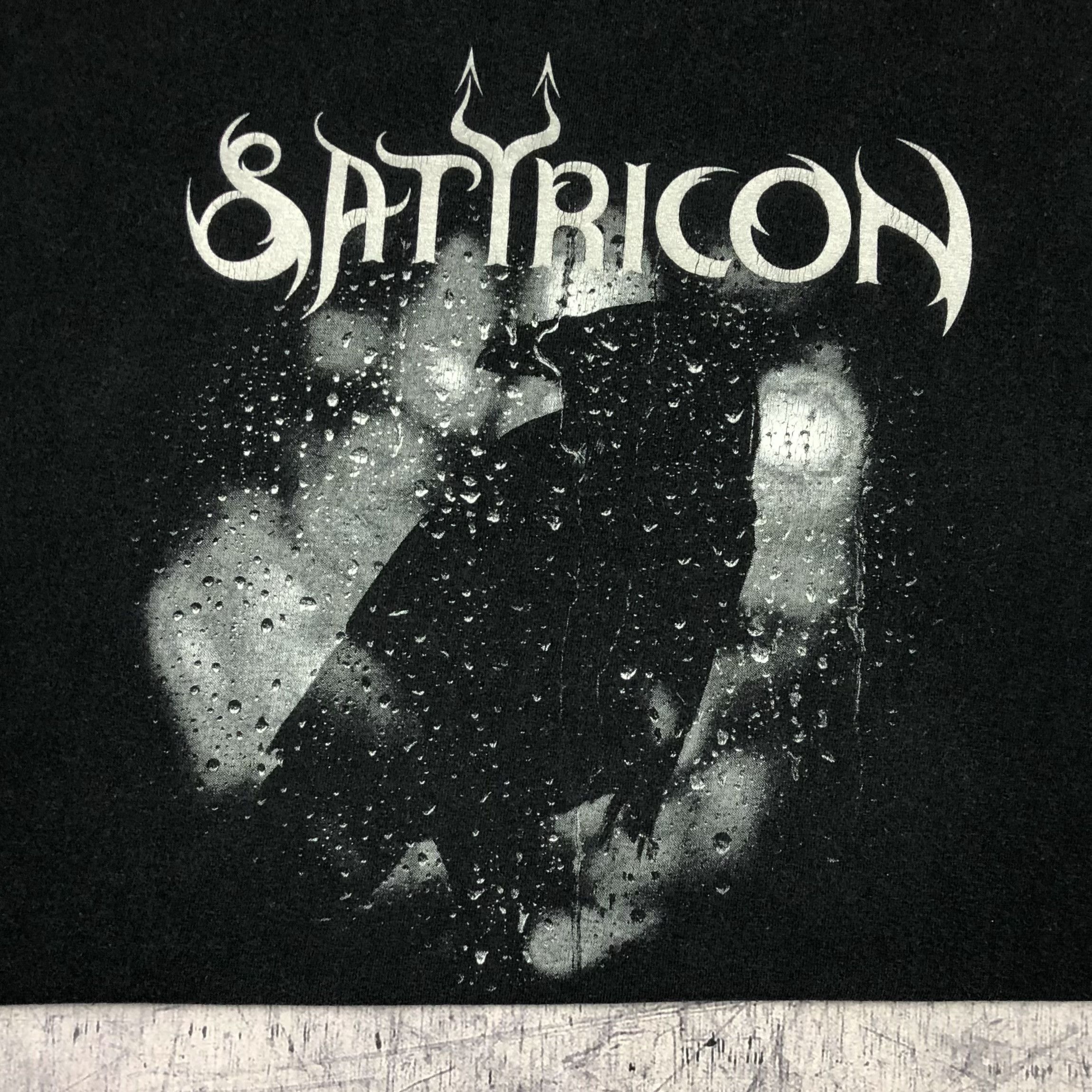 Band Tees Satyricon 2009 Crow Skulls Tee Size US L / EU 52-54 / 3 - 4 Thumbnail