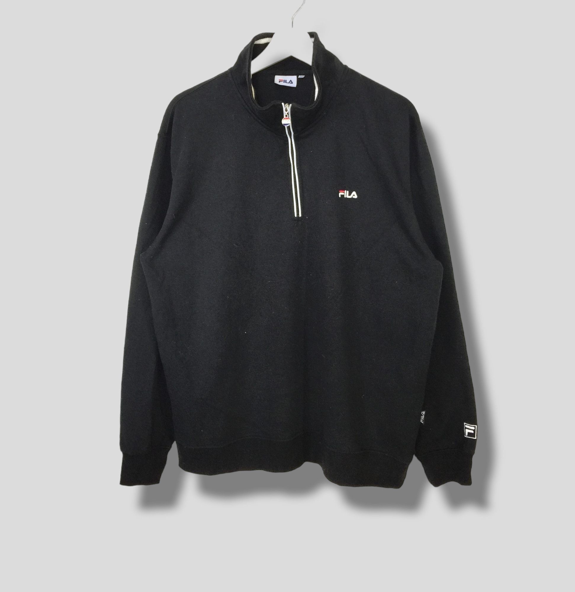 Vintage fila logo sweatshirt