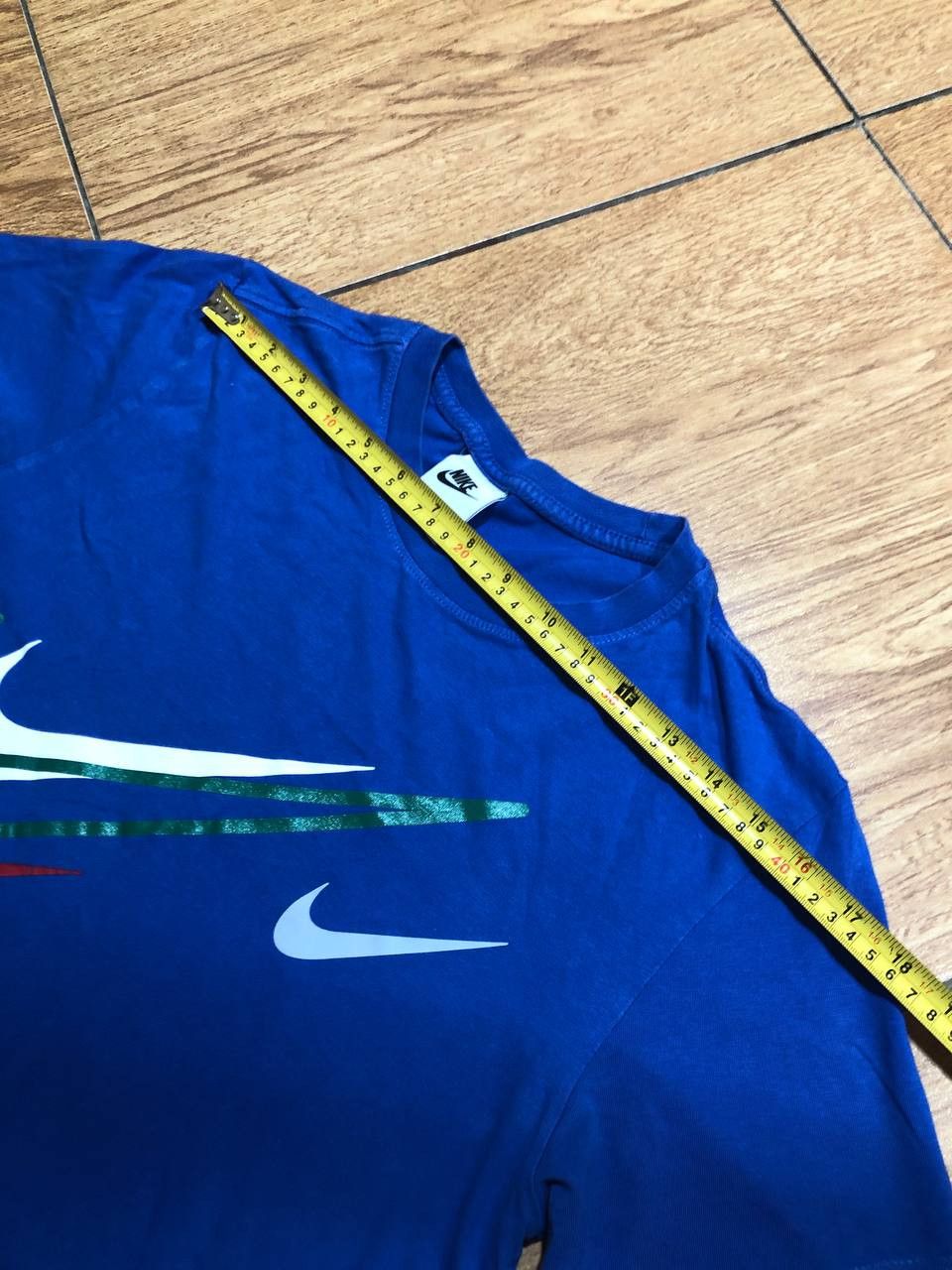Nike Nike Tee Big Swoosh Logo Drill t shirt streetwear Size US S / EU 44-46 / 1 - 7 Thumbnail