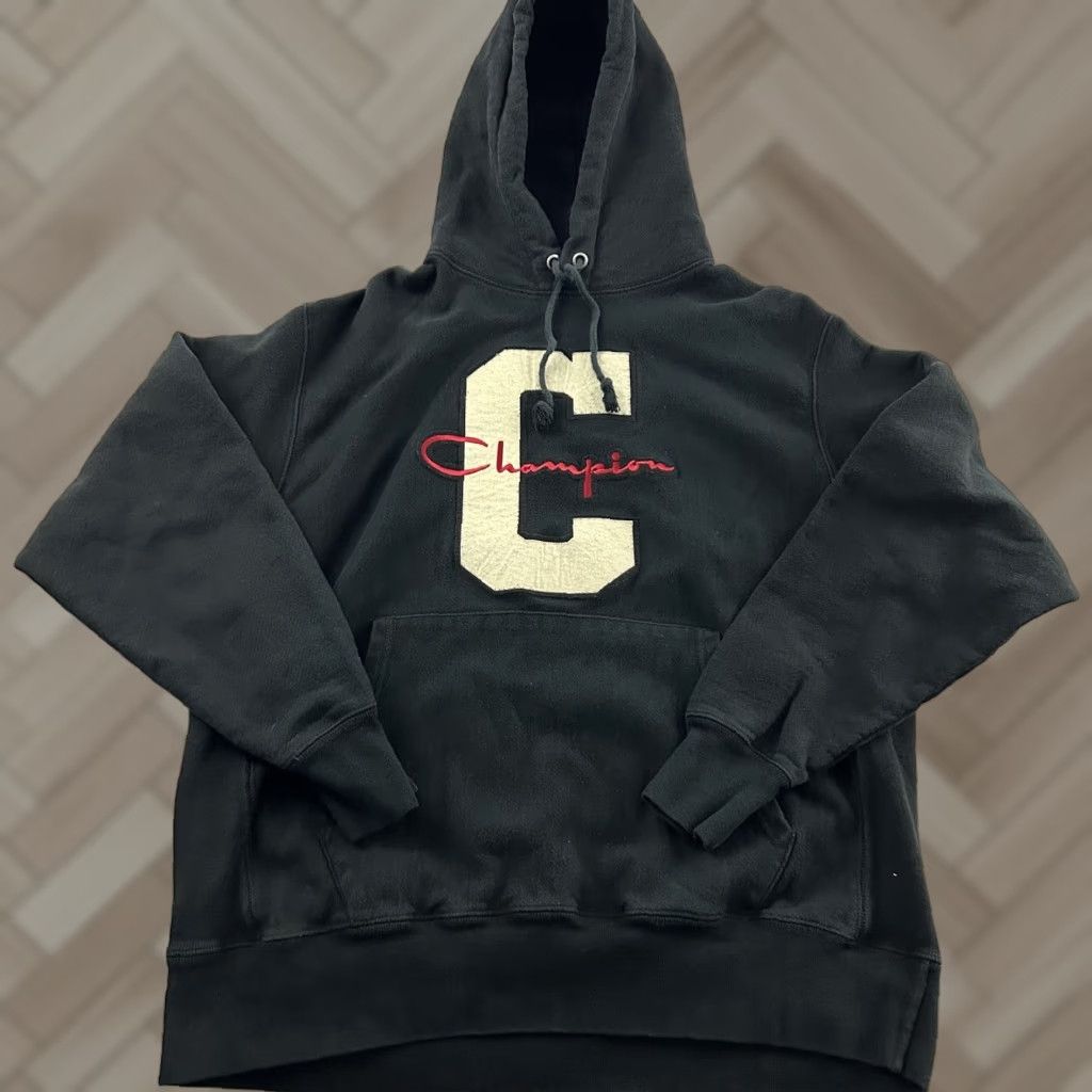 Champion Champion Reverse Weave Pullover Hooded Sweatshirt Men L Black Size US L / EU 52-54 / 3 - 1 Thumbnail