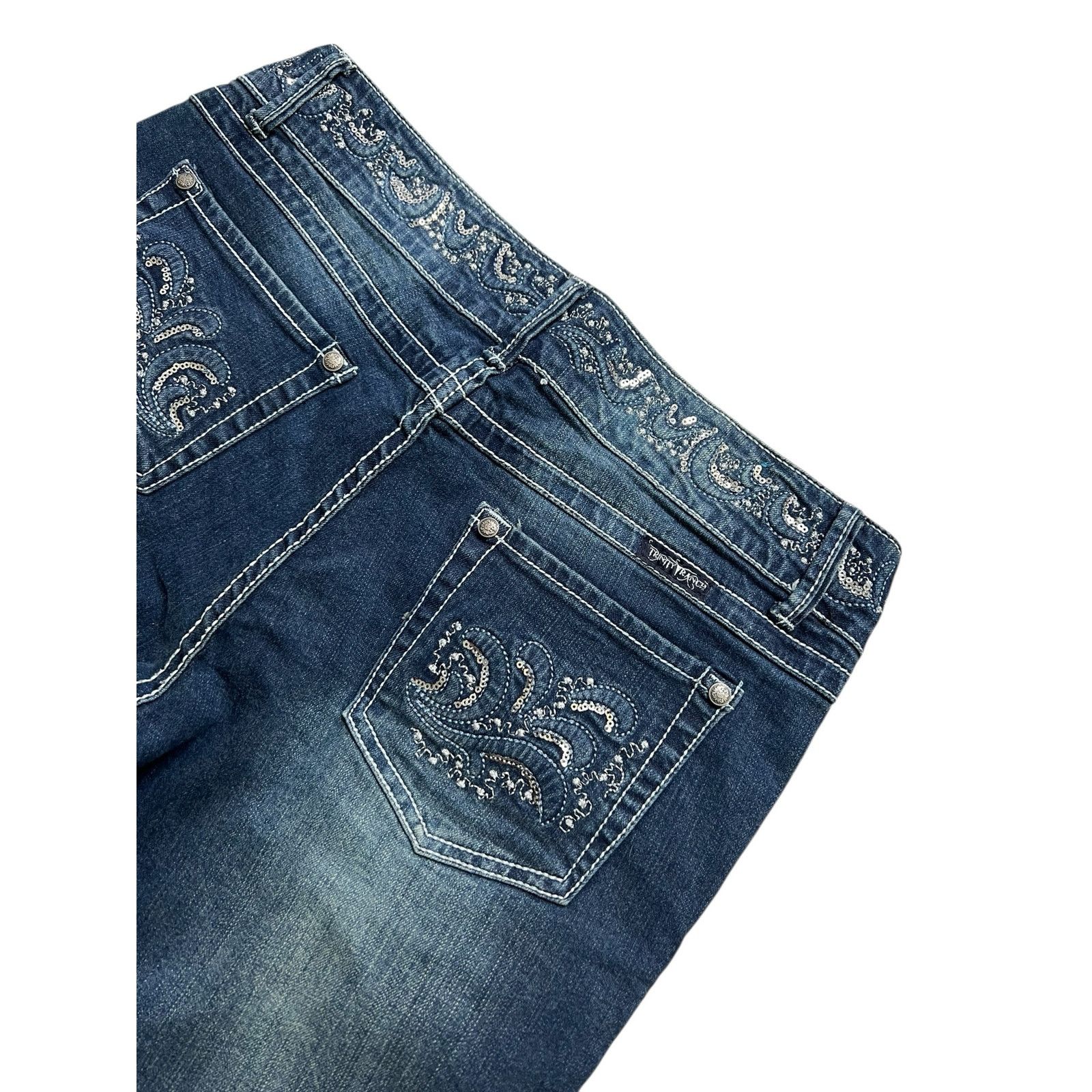 Other Y2K Trinity Ranch Women’s Jeans Sz 12 Dark Western 30x31 Size 34" / US 12 / IT 48 - 12 Thumbnail