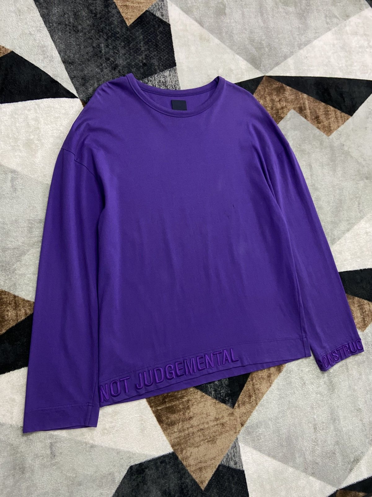 Juun.J Juun.J Not Judgemental Oversize Longsleeve Embroidered Size US L / EU 52-54 / 3 - 2 Thumbnail
