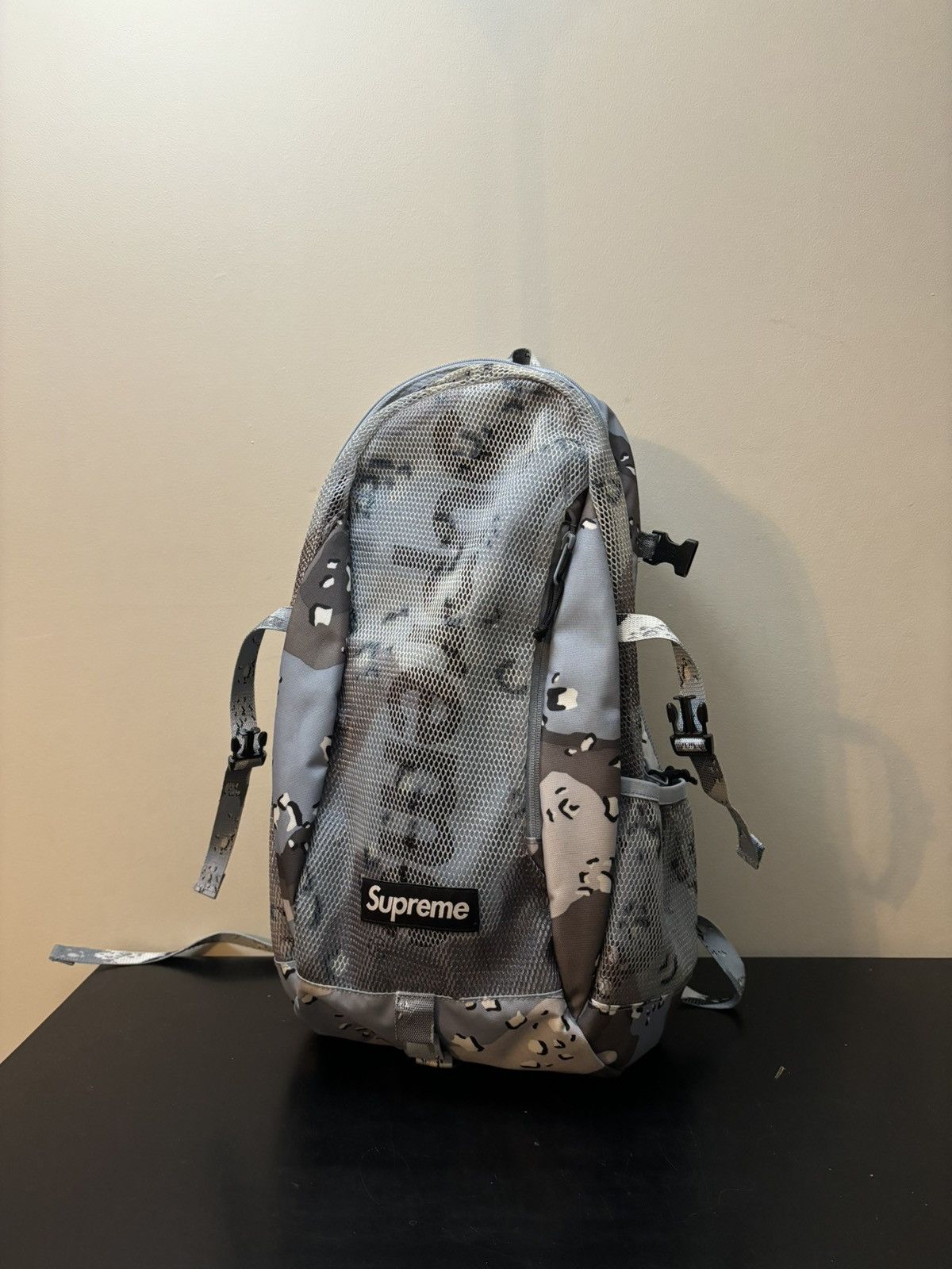 Supreme Blue Mint Chocolate Chip Camo Backpack SS20