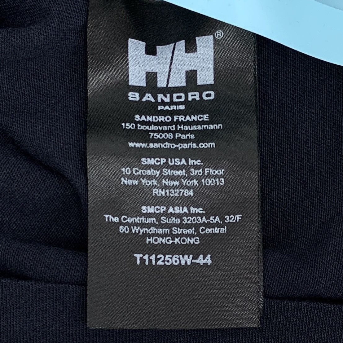 Sandro Sandro x Helly Print Cotton Short Sleeve T-Shirt K26WX Size US S / EU 44-46 / 1 - 8 Thumbnail