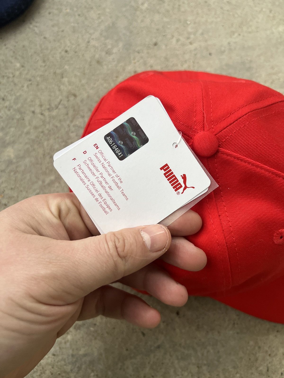 Puma Puma Switzerland UBS Hat Size ONE SIZE - 7 Thumbnail