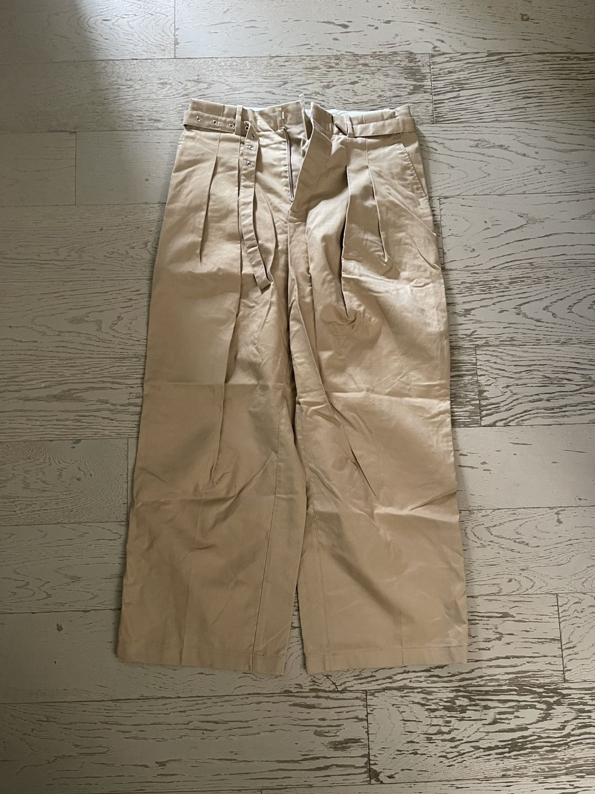JW Anderson Pleated Wide-Leg Trousers Size US 32 / EU 48 - 1 Thumbnail