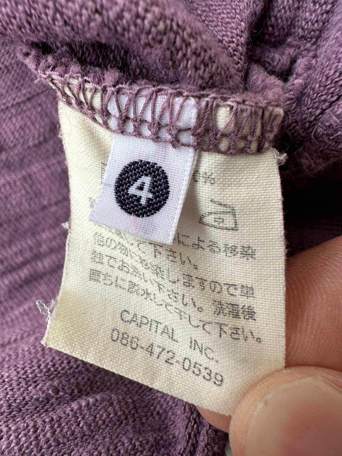 Kapital Kapital Chieftain Navajo Cumberland raglan tee sweatshirt Size US L / EU 52-54 / 3 - 6 Thumbnail