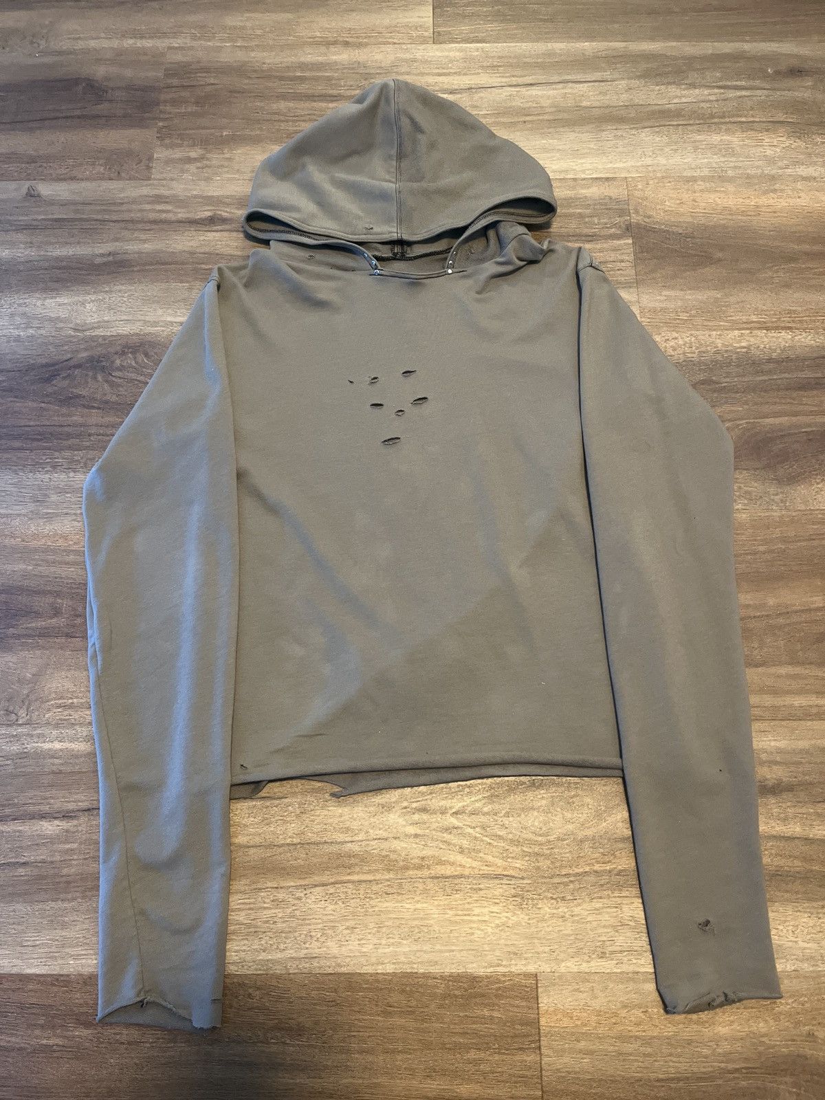 Other hooded distressed long sleeve Size US M / EU 48-50 / 2 - 1 Thumbnail
