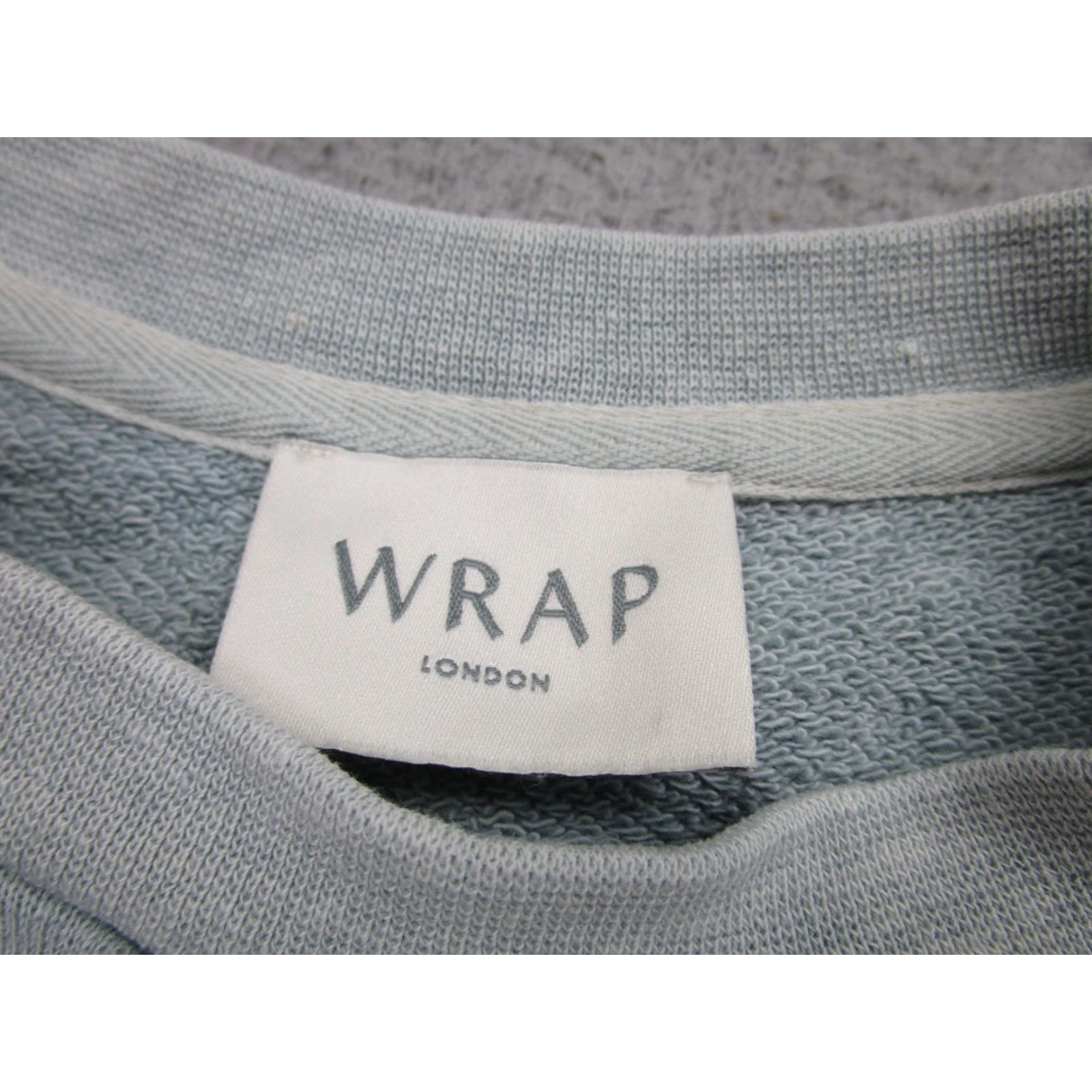 Vintage VINTAGE Wrap London Womens Sweatshirt Dress Tunic 4 Gray Hemp Blend Side Zip WQ46 Size S / US 4 / IT 40 - 4 Thumbnail