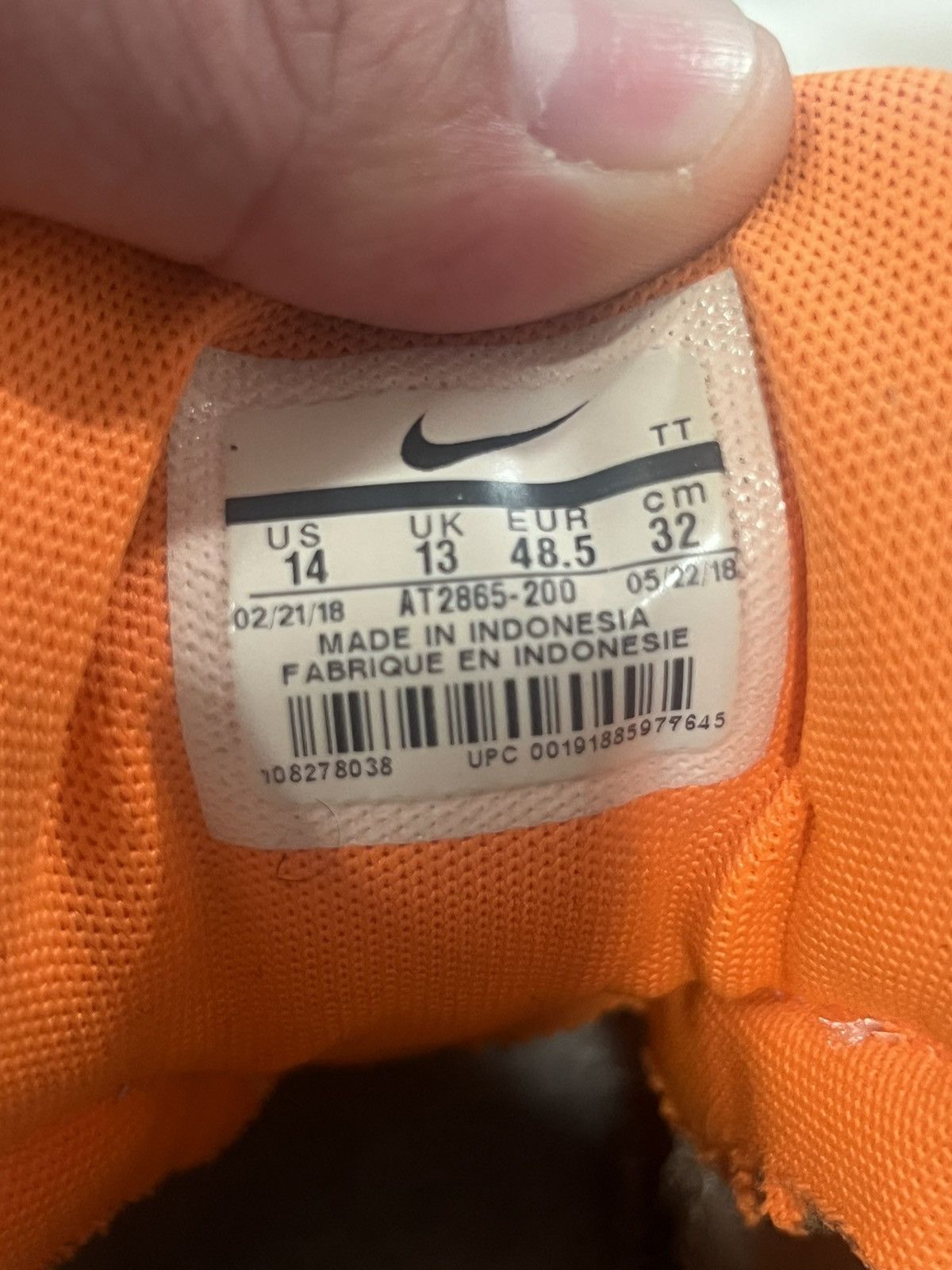Nike Nike Air Max 95 OG “Neutral Olive Total Orange” Size US 14 / EU 47 - 5 Thumbnail