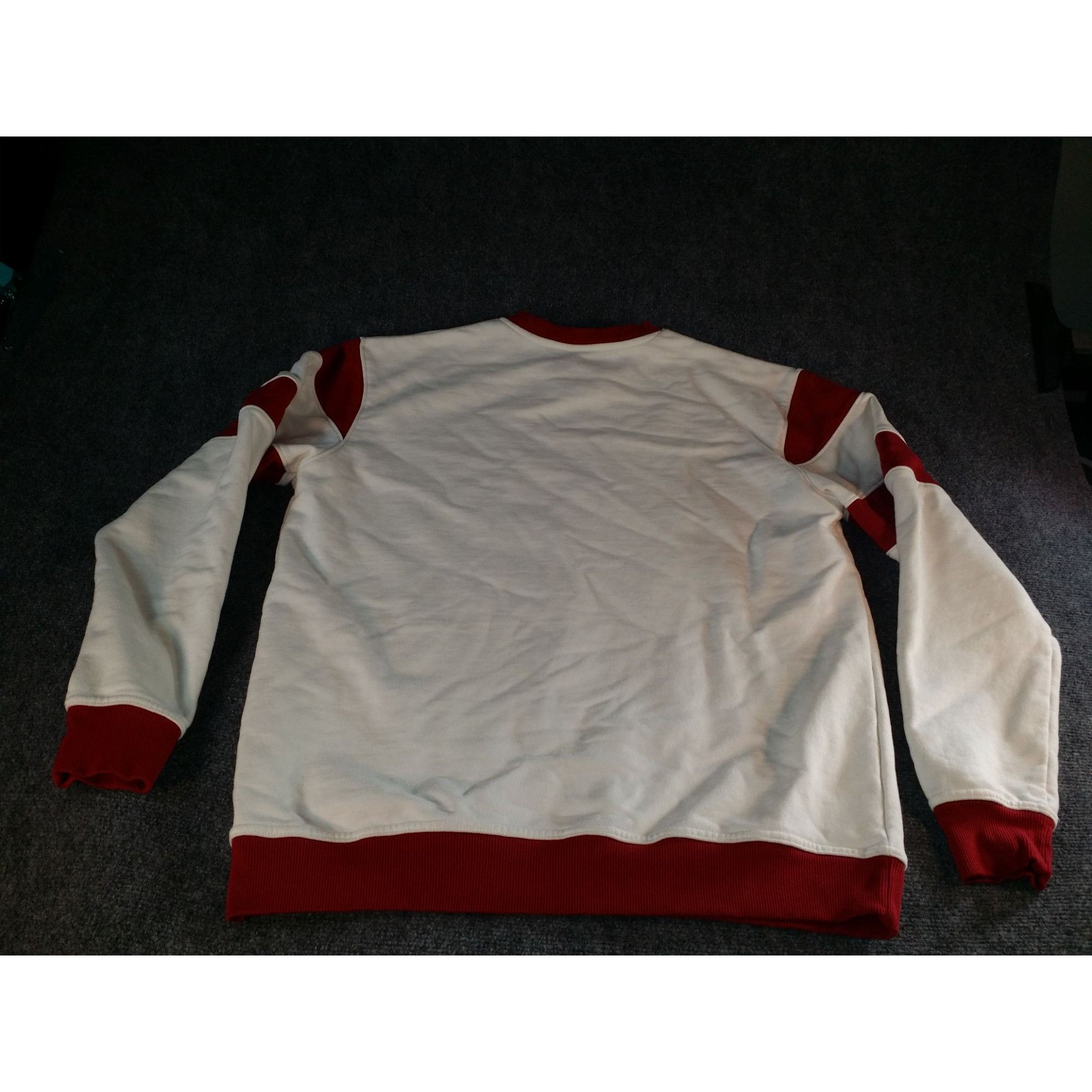 Champion Vintage Oklahoma Sooners Sweatshirt Men Sz L White Maroon Ch Size US L / EU 52-54 / 3 - 7 Thumbnail