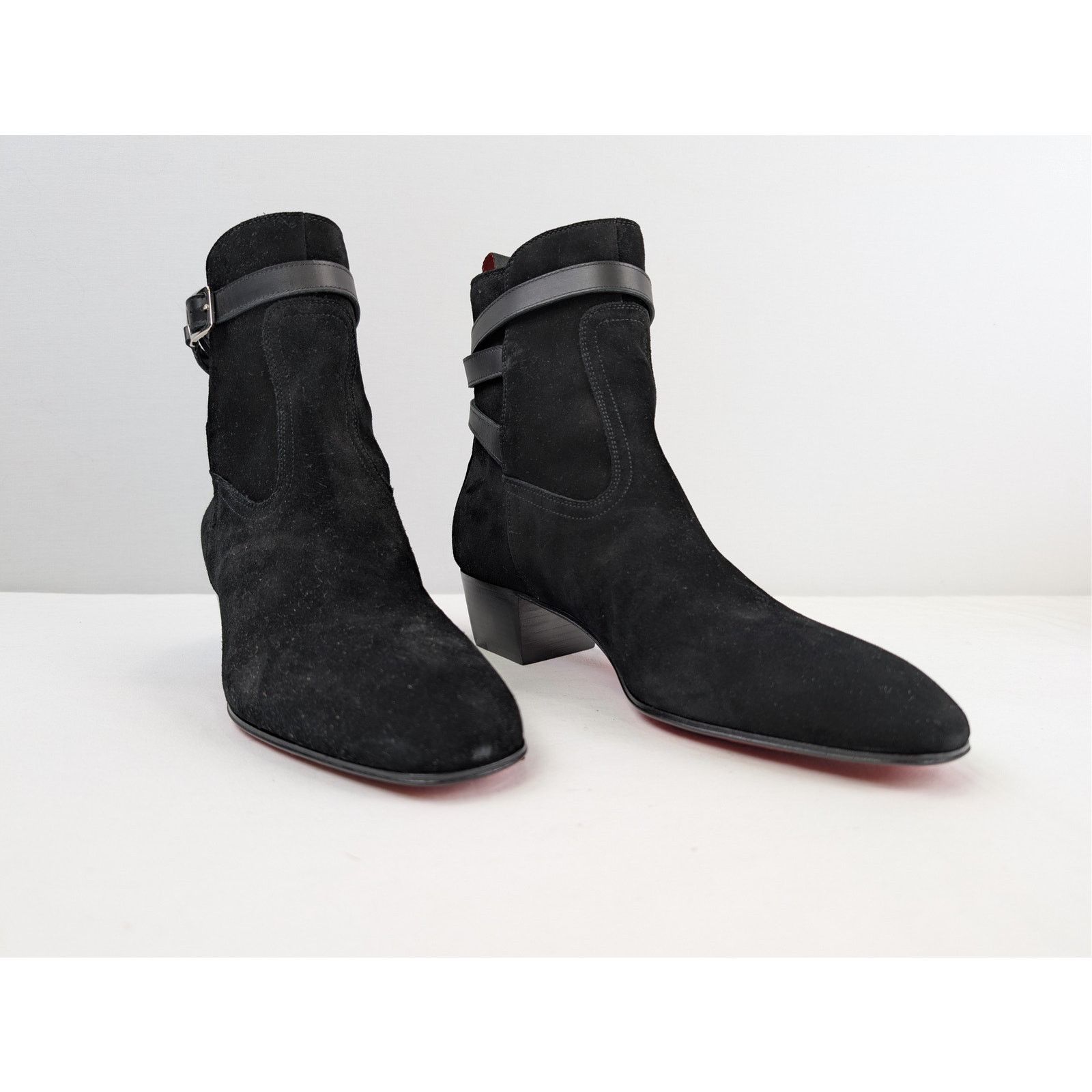 Christian Louboutin o1rshd1 Rosalio Jodhpur 40 Boots in Black 43 Size US 10 / EU 43 - 6 Thumbnail