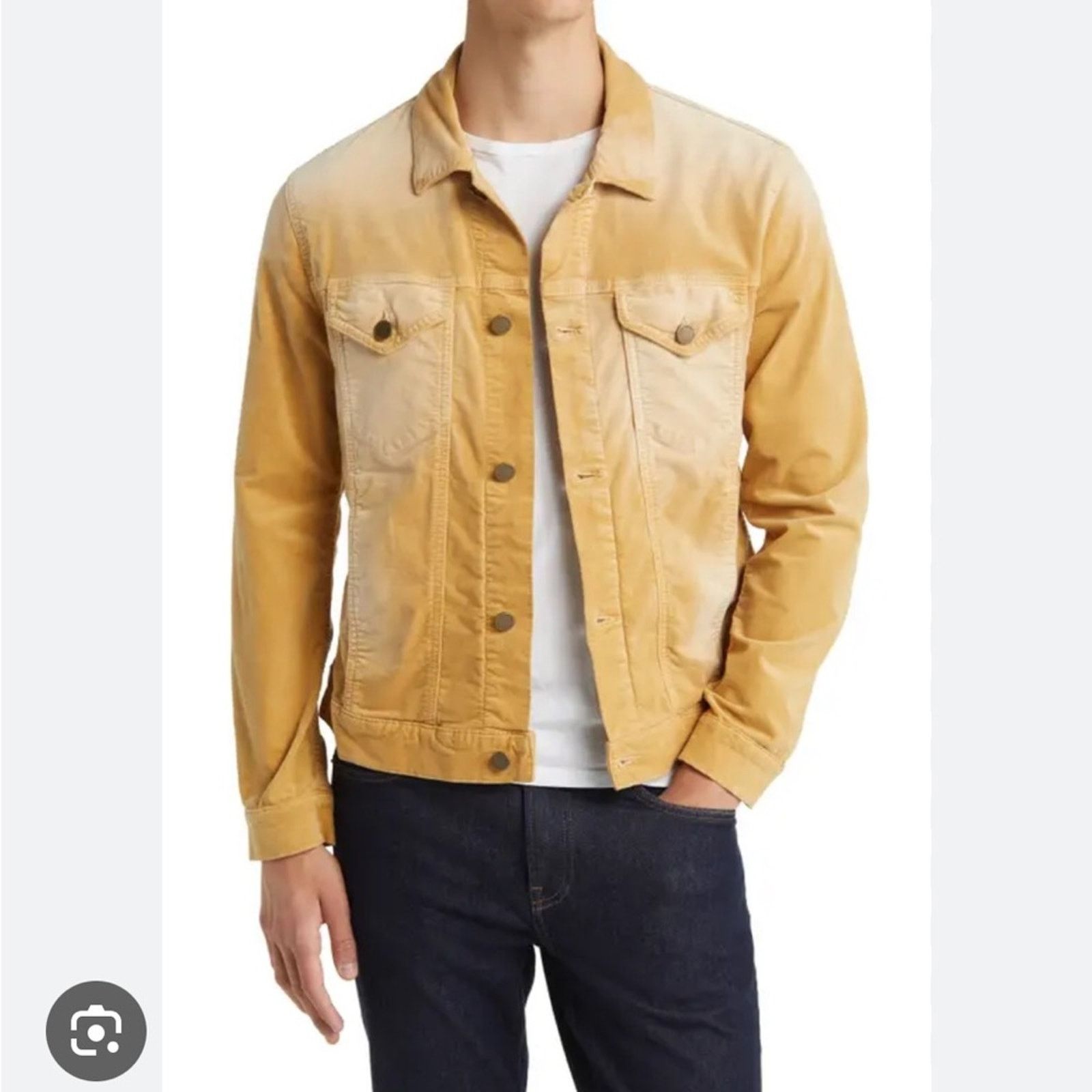 MONFRERE NEW monfrere dean trucker jacket velvet biscotti XL Size US XL / EU 56 / 4 - 1 Thumbnail