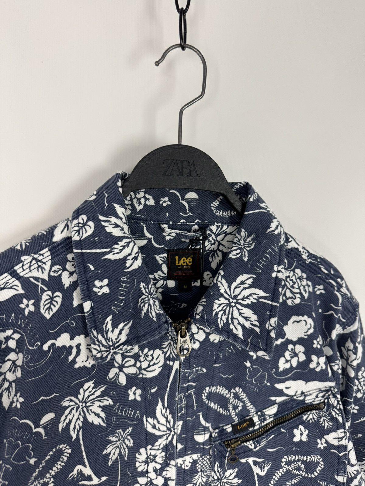 Lee NWT Lee 91B Floral Graphic Regular Jacket Size US M / EU 48-50 / 2 - 6 Thumbnail