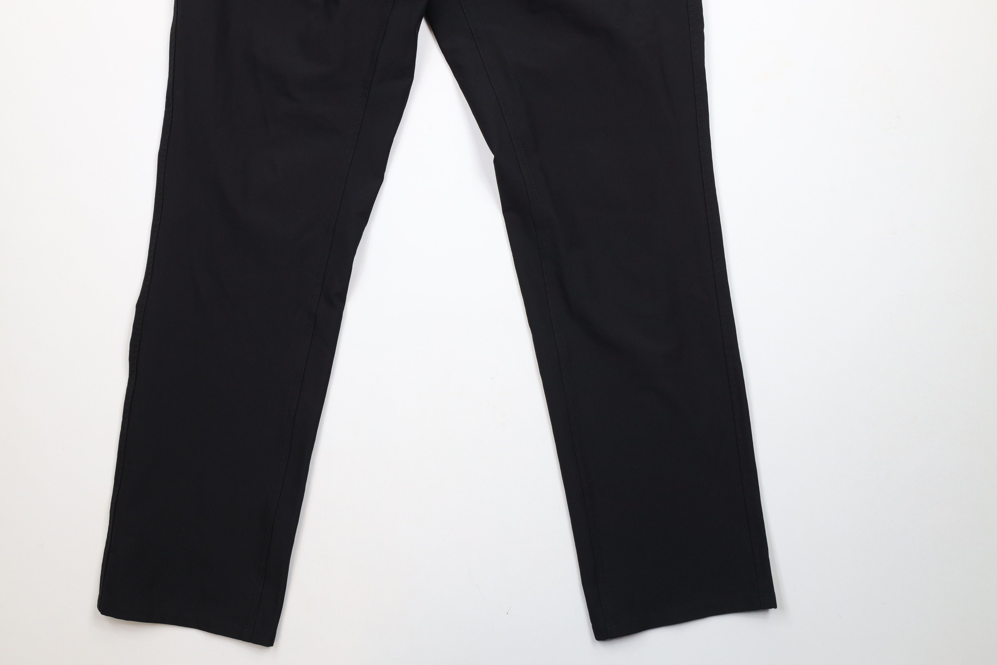 Footjoy × Vintage FootJoy Tech Flat Front Golfing Golf Chino Pants Black Size US 34 / EU 50 - 4 Thumbnail