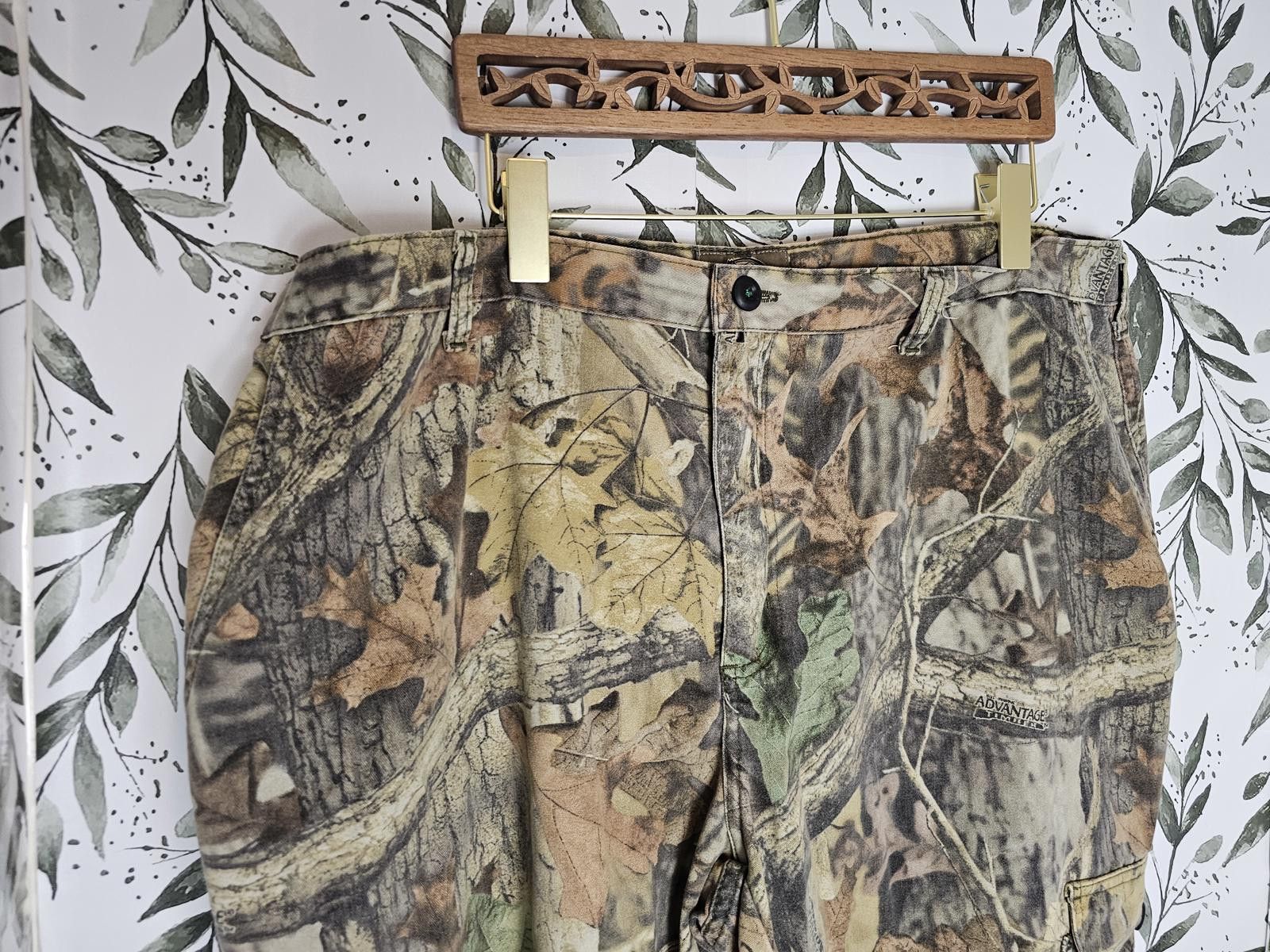 Designer Whitewater Outdoors Pants Green Mens 2XL Camo Size ONE SIZE - 2 Thumbnail