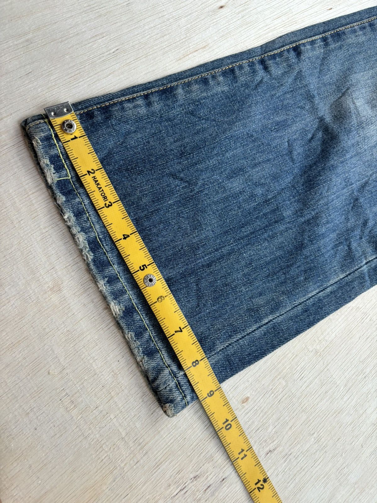 Hysteric Glamour × Japanese Brand Vintage Abercrombie And Fitch Paint Denim Jeans Size US 30 / EU 46 - 14 Thumbnail