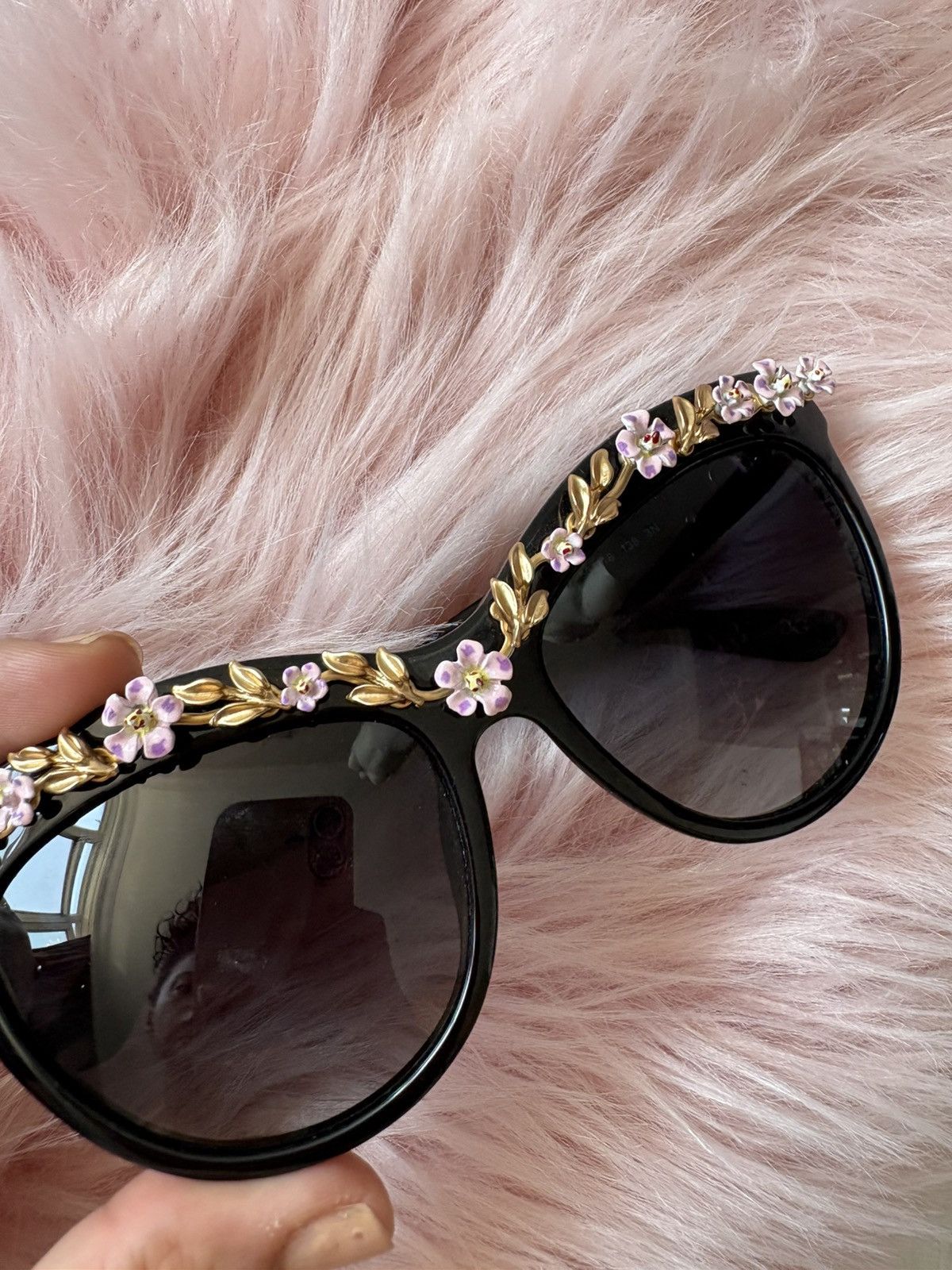 Dolce & Gabbana Dolce Gabbana Almond Flowers Sunglasses Size ONE SIZE - 18 Thumbnail