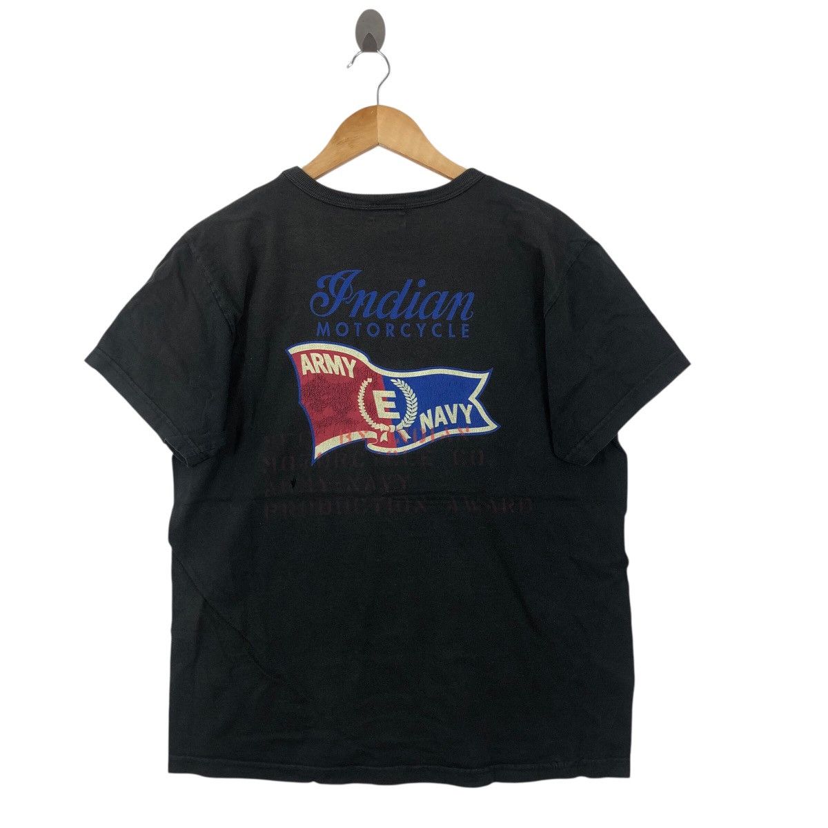 Toyo Enterprises Vintage Indian Motorcycle Toyo Enterprise TShirt Rockabilly Size US M / EU 48-50 / 2 - 4 Thumbnail