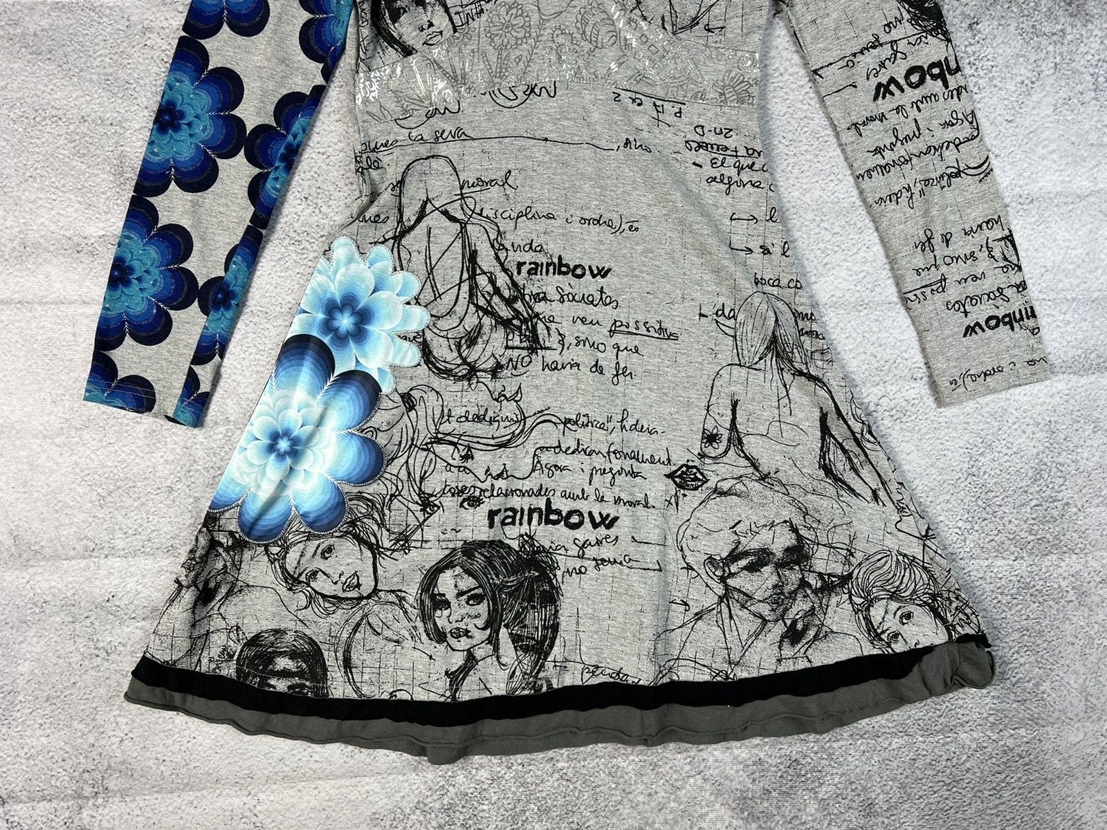 Desigual Desigual streetwear multicolour dress Size L / US 10 / IT 46 - 6 Thumbnail
