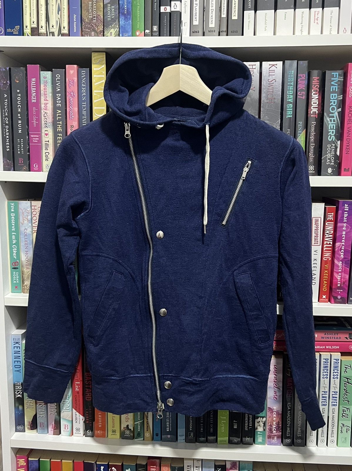 Final Home Final Home Asymmetric Double Collar Jacket Size US XS / EU 42 / 0 - 2 Thumbnail
