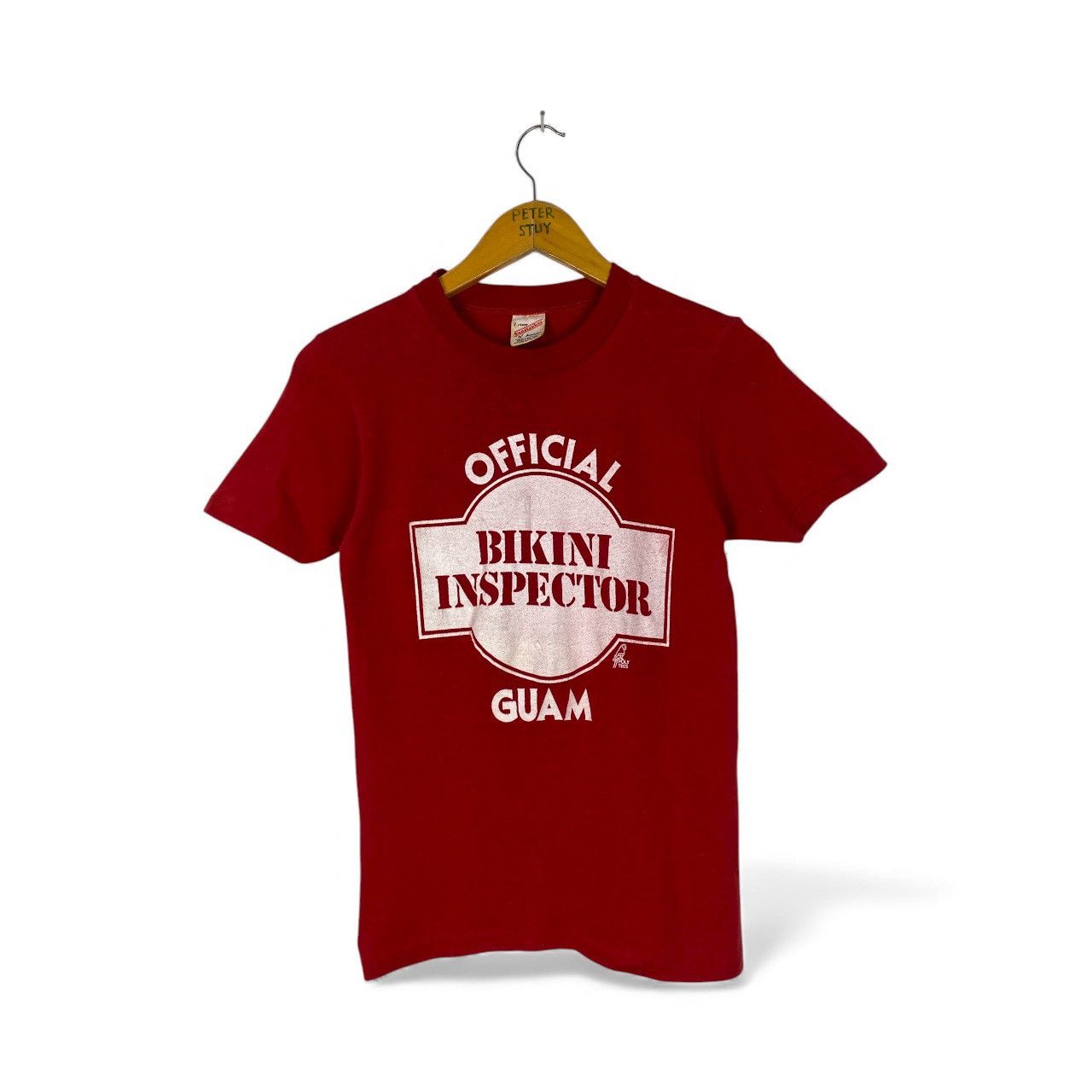 Vintage Bikini Inspector Guam Tee