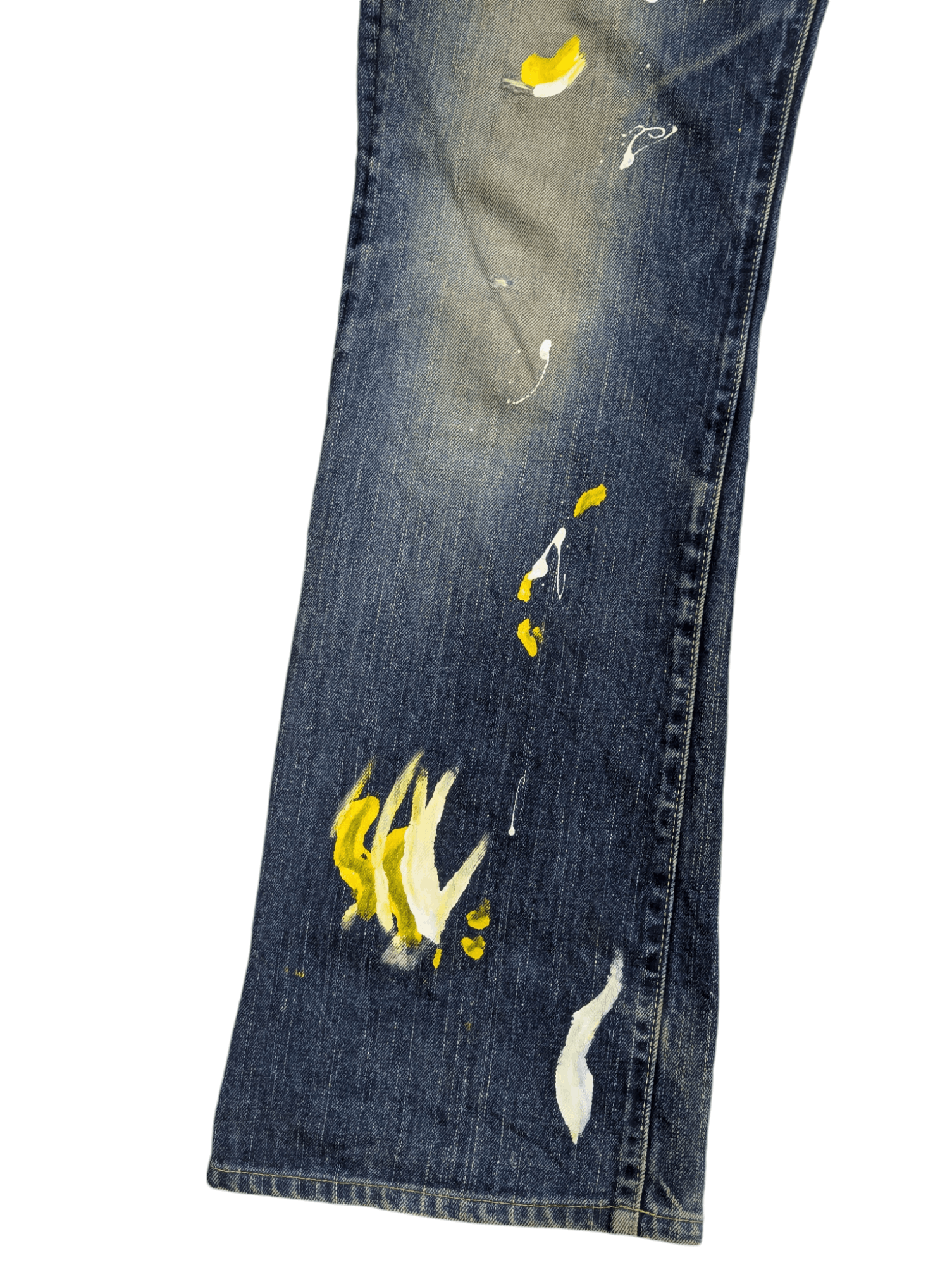 Eternal 🔥FREE SHIPPING🔥 ETERNAL 🇯🇵 SELVEDGE JEANS DENIM PAINTER Size US 34 / EU 50 - 7 Thumbnail
