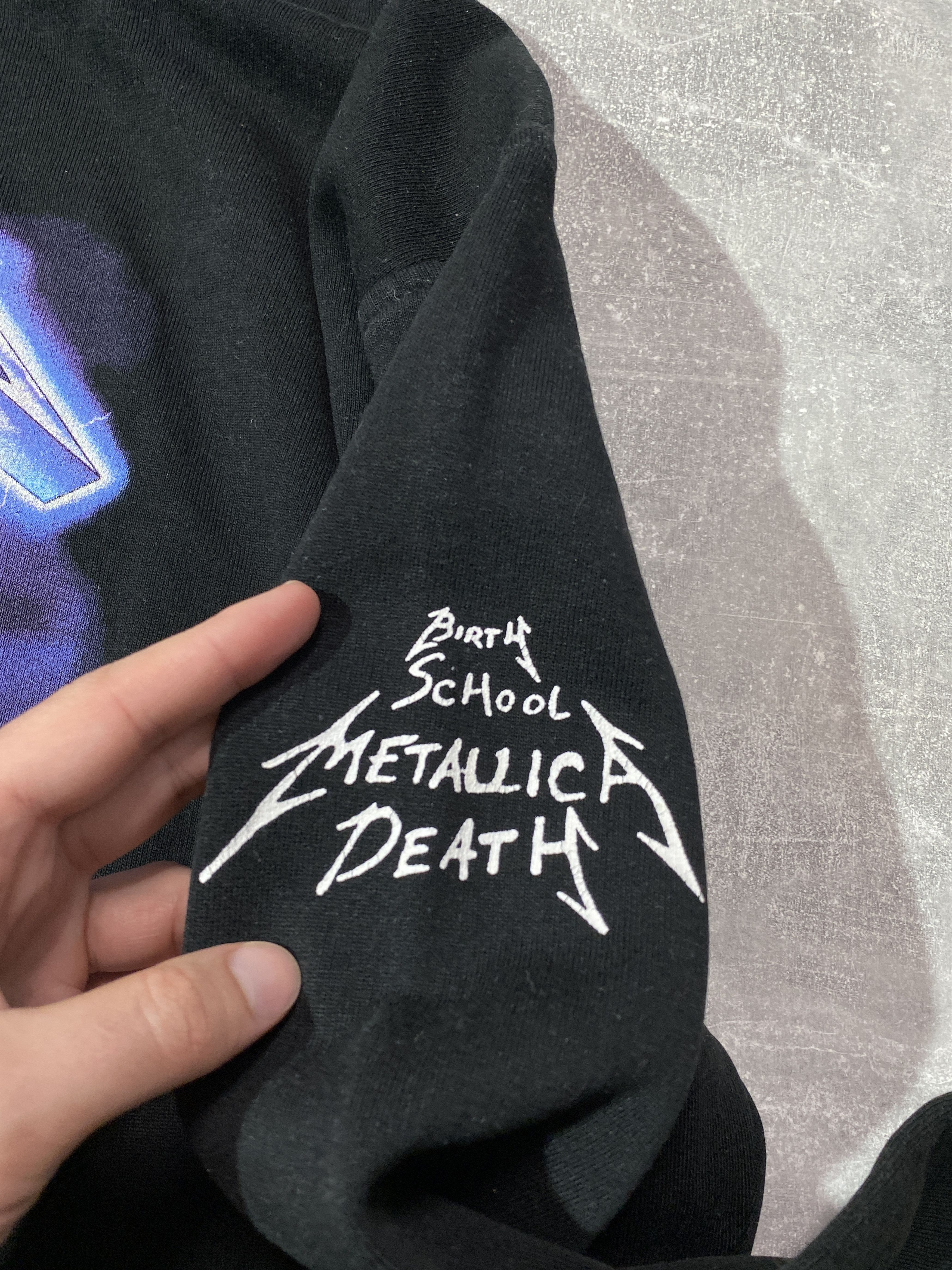 Metallica 90s Metallica Ride The Lightning Hoodie Birth School Death Size US M / EU 48-50 / 2 - 8 Thumbnail