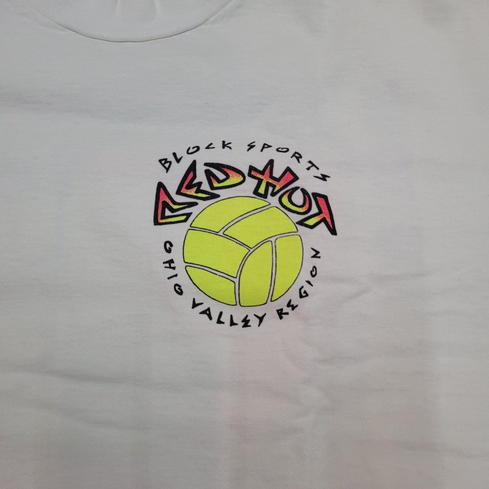 Vintage VTG 1992 Kent State Tour Neon T-Shirt Single Stitch Boxy L Size US L / EU 52-54 / 3 - 5 Thumbnail