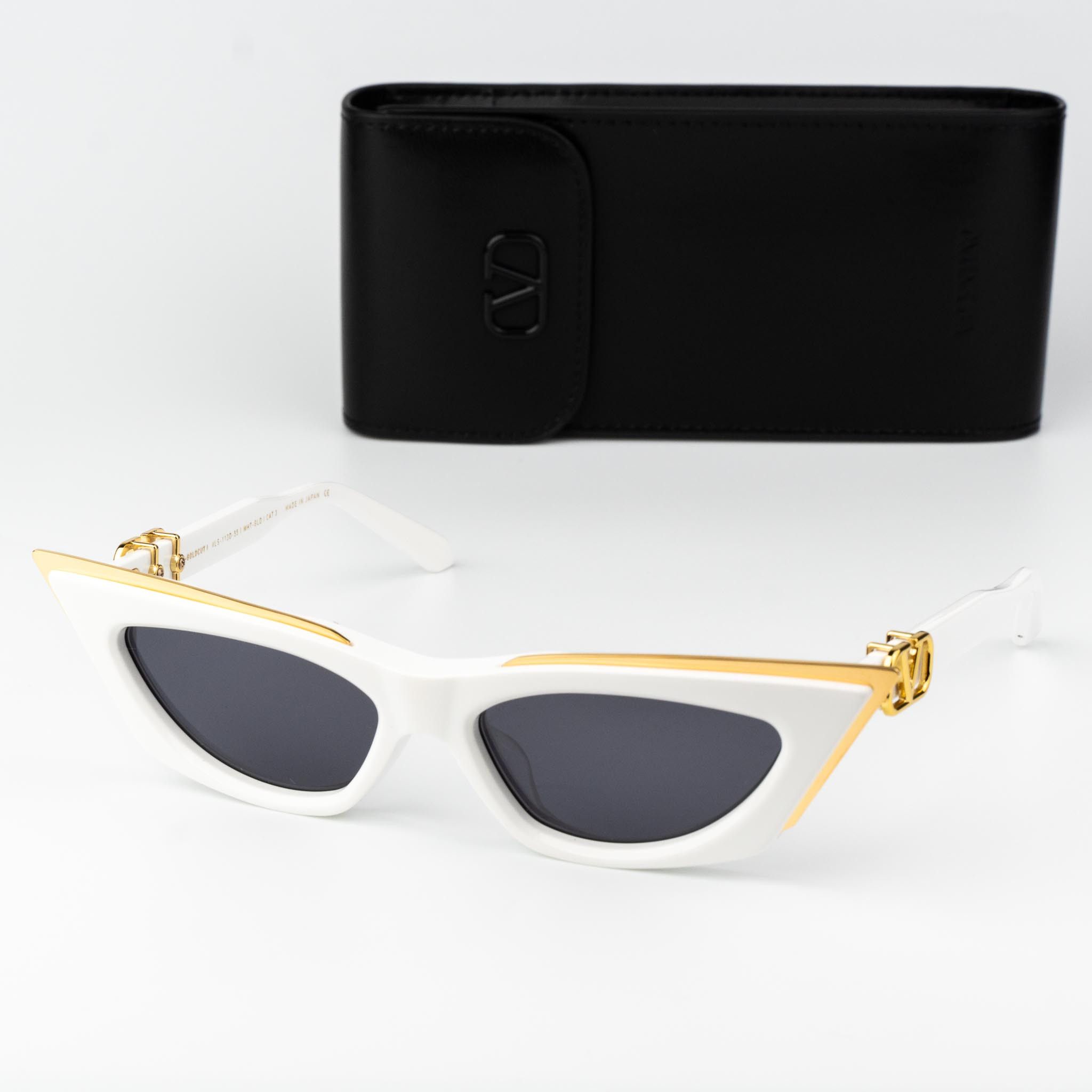 Valentino 57mm Gradient Sunglasses ivory blue VA4102 511813 ivory - eye-oo.com main image 3