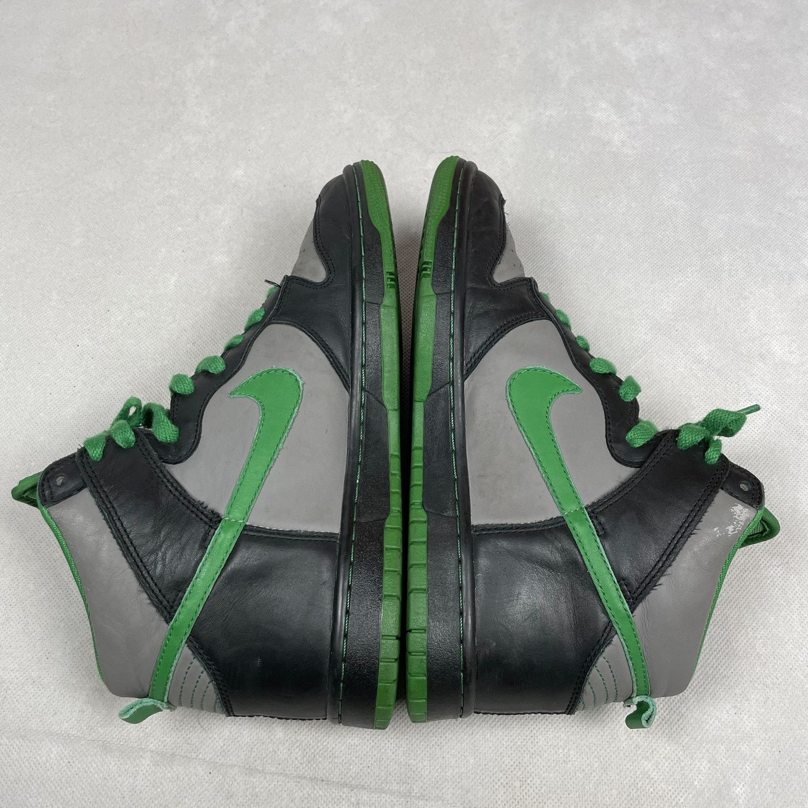 Nike × Vintage Nike ID Dunk High 432973-991 Men's Green Leather Shoes 7.5 Size US 7.5 / EU 40-41 - 2 Thumbnail