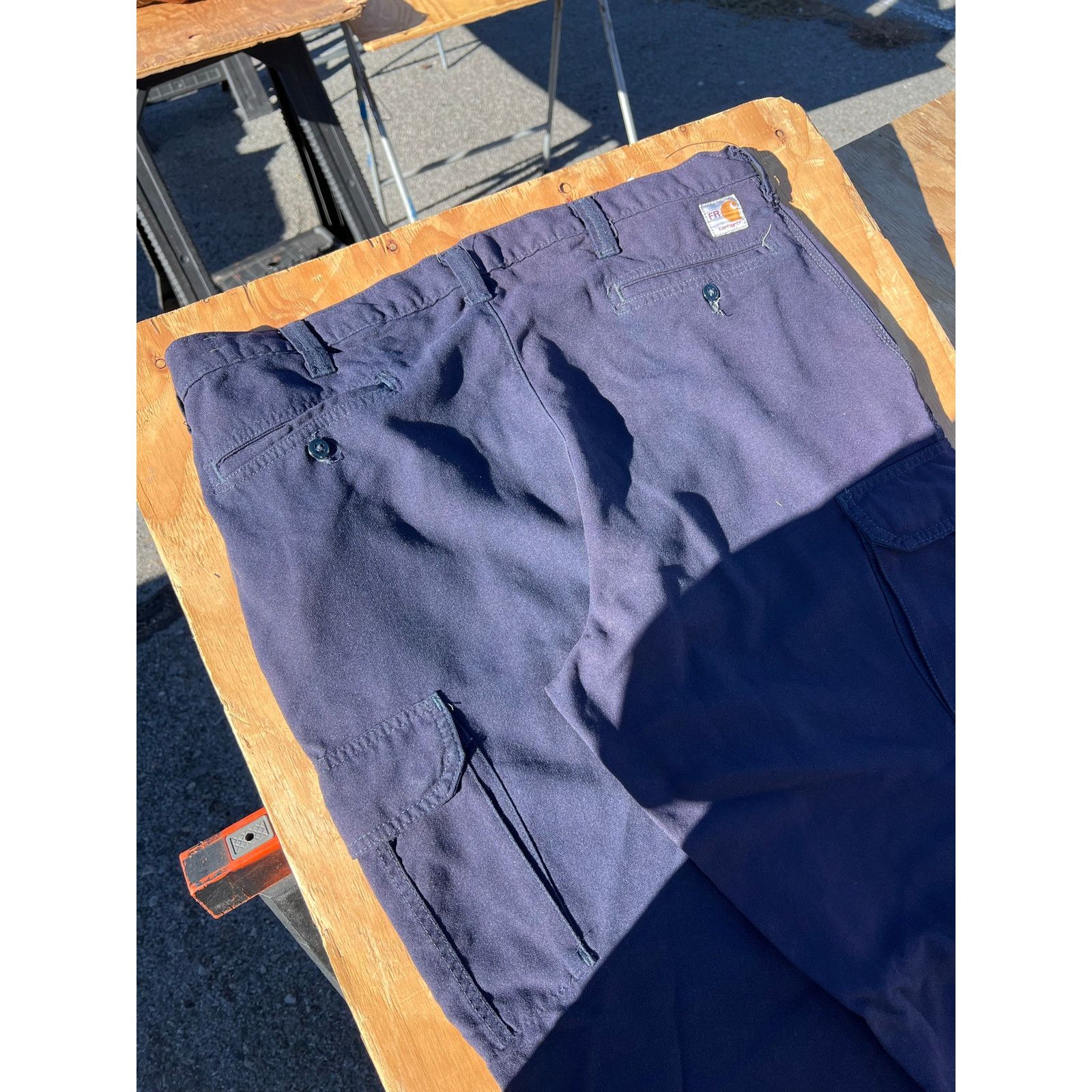Carhartt Carhartt Flame Resistant NFPA 2112 Navy Blue Cargo 38x34 FR Size US 38 / EU 54 - 12 Thumbnail