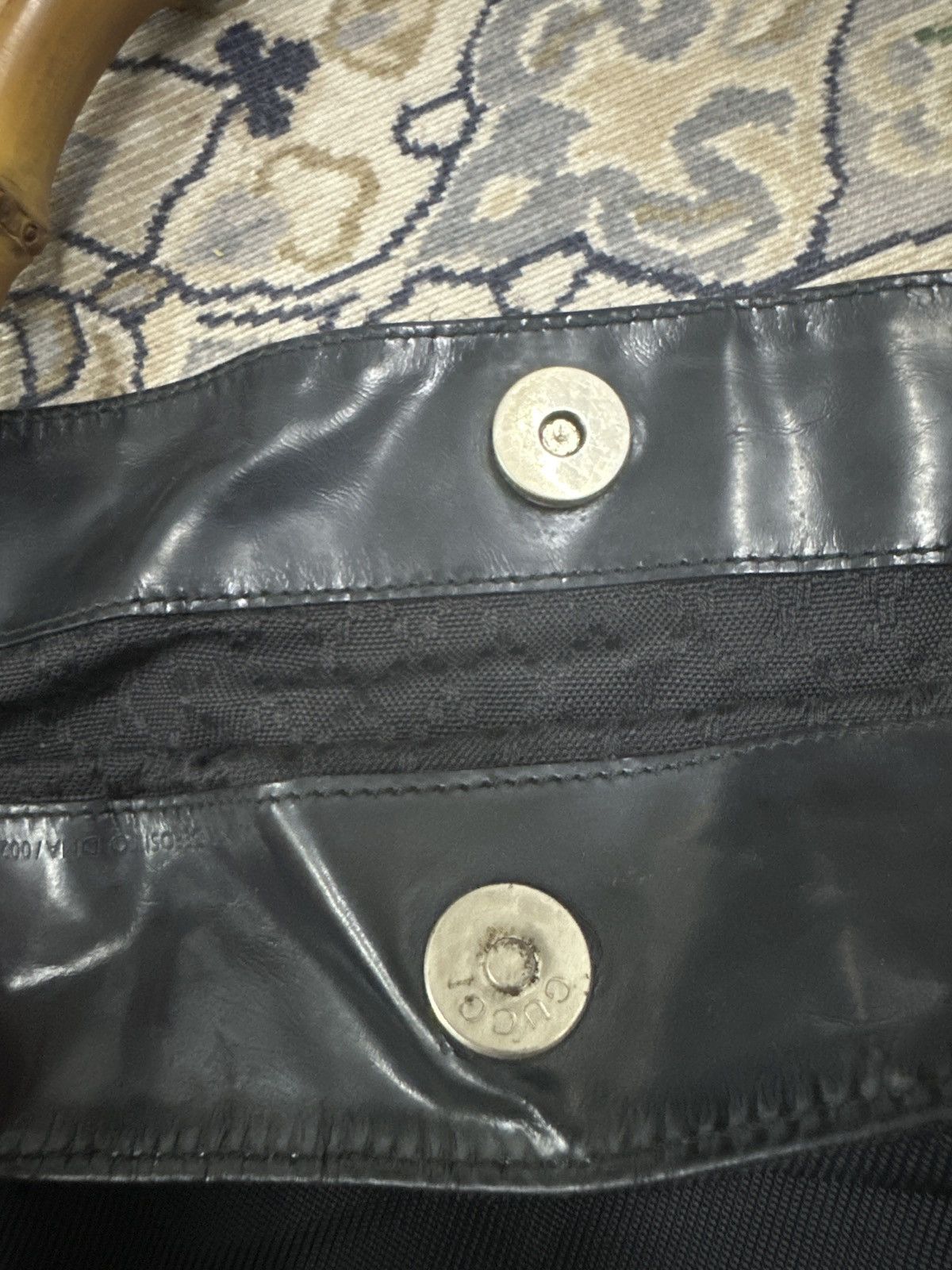 Gucci Gucci shoulder bamboo nylon bag Size ONE SIZE - 9 Thumbnail
