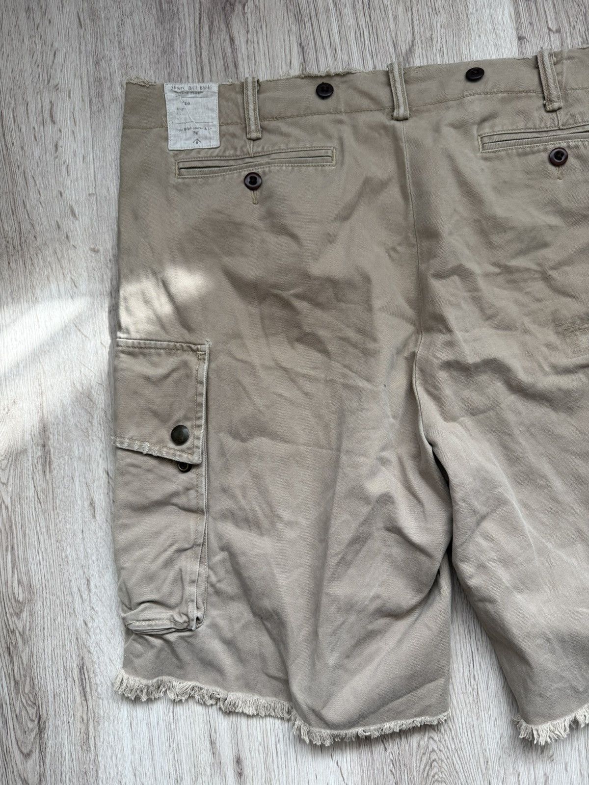 Polo Ralph Lauren Rare Polo Ralph Lauren Vintage Combat Cargo Distressed Size US 36 / EU 52 - 17 Thumbnail