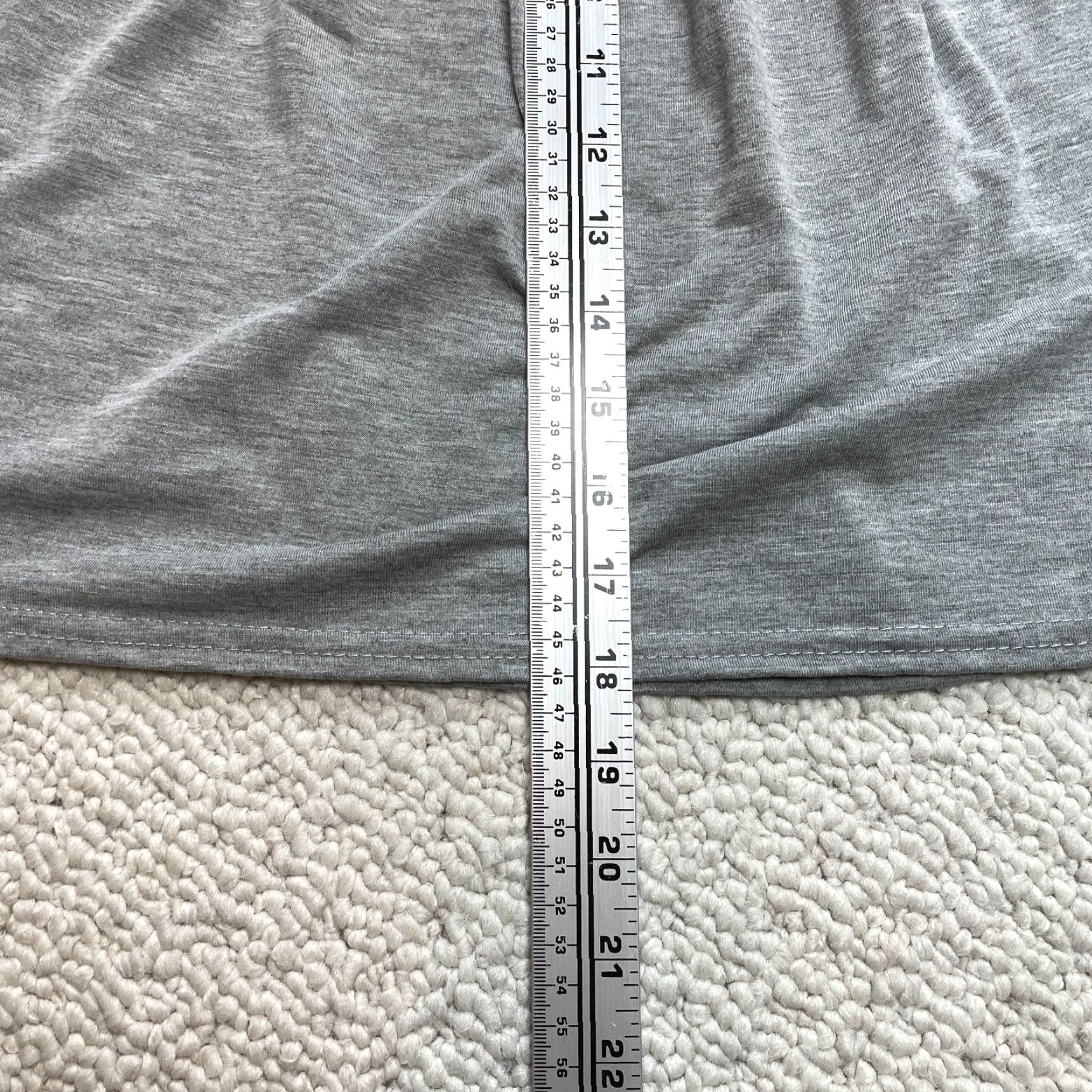 Boohoo VINTAGE Boohoo Blouse Shirt Womens 6 Gray Long Sleeve Wide Boat Neck Rayon Spandex Jersey Top Casual Shirt Womens Regular Size 6 Gray Size M / US 6-8 / IT 42-44 - 3 Thumbnail