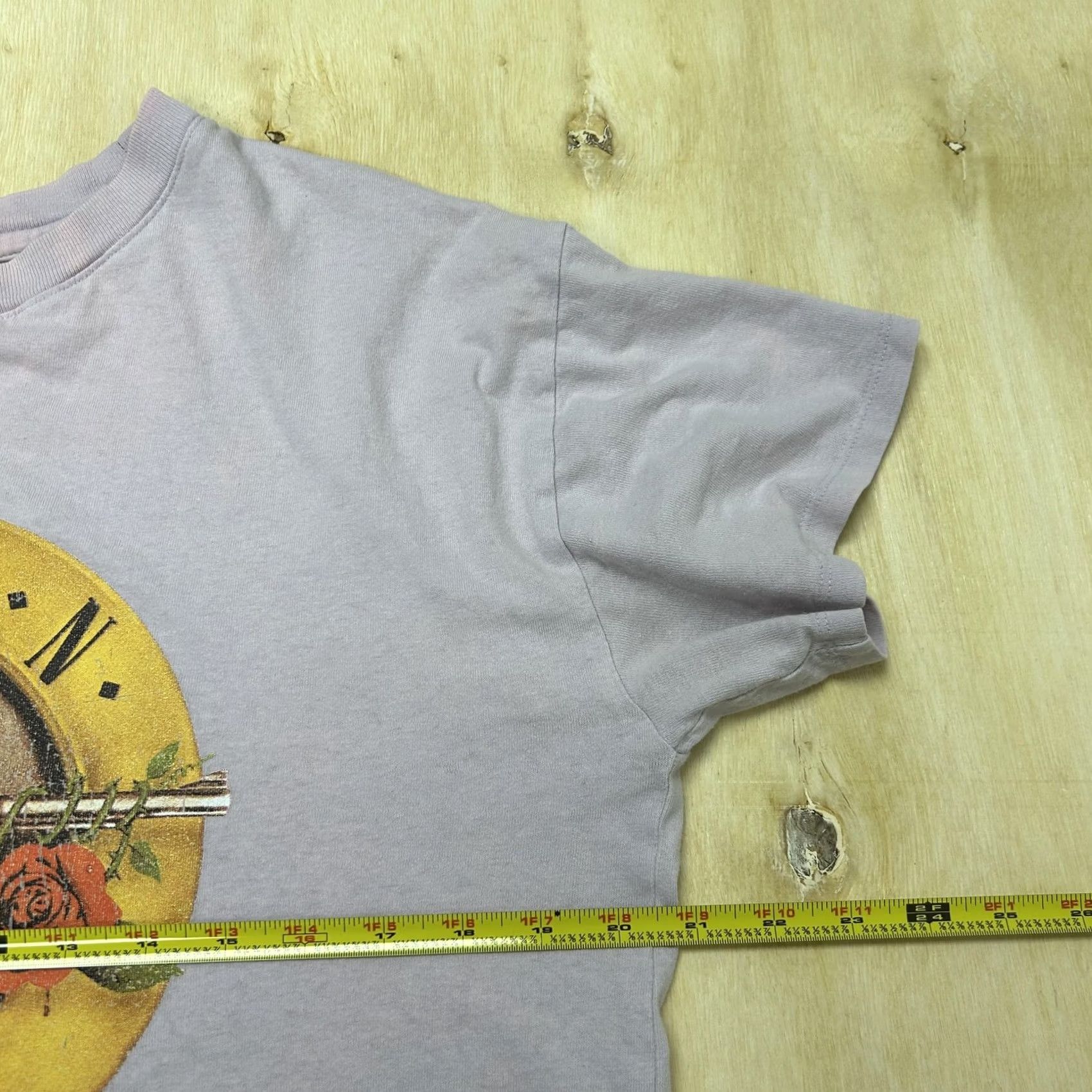Vintage Guns N' Roses Shirt Mens Small Purple Band Distressed Tee T-Shirt Rock Music Size US S / EU 44-46 / 1 - 7 Thumbnail