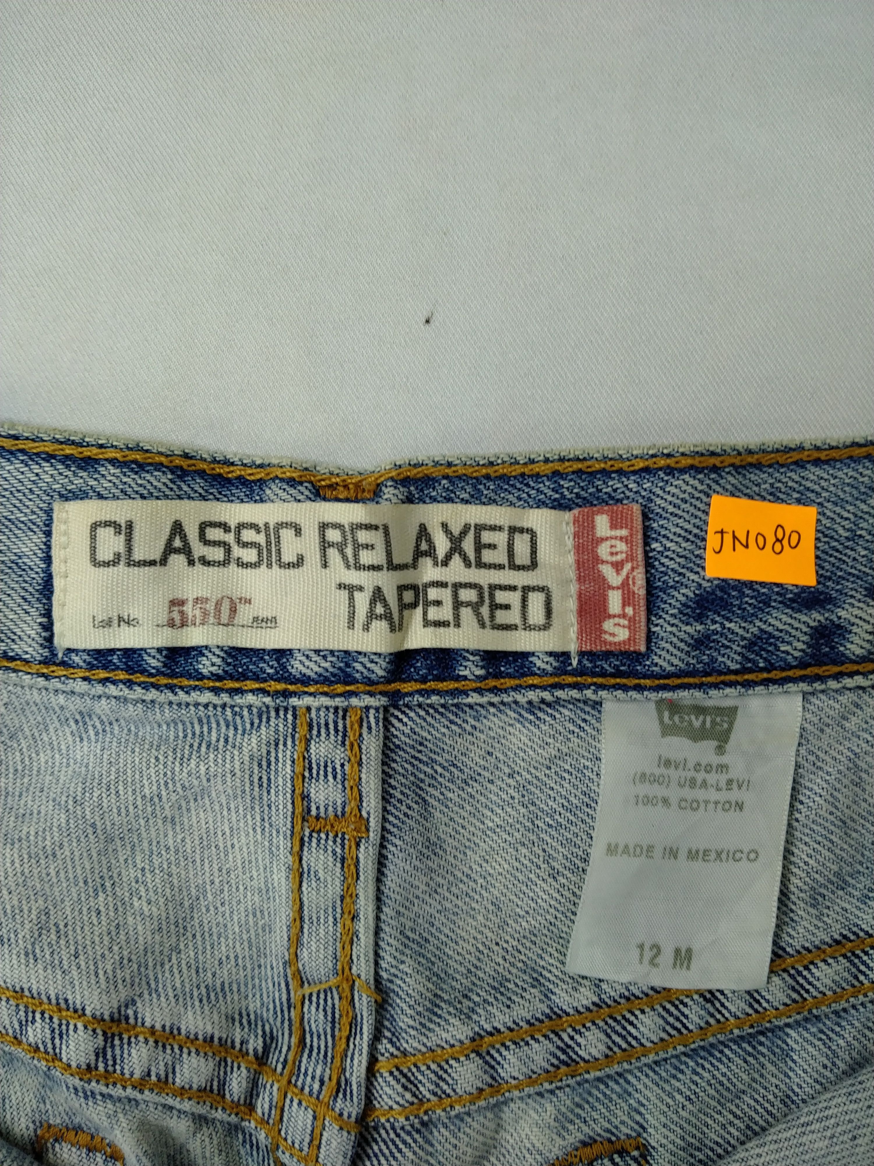 Levi's Vintage Levi's 550 Classic Relaxed Tapered Denim -JN080 Size US 32 / EU 48 - 8 Thumbnail