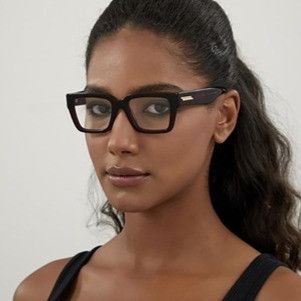 Bottega Veneta Bottega Veneta BV1153O 006 Eyeglasses Havana 51mm Square Size ONE SIZE - 3 Thumbnail