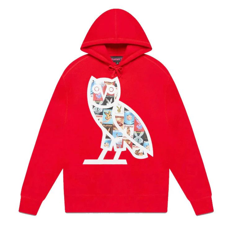 Drake OVO x PLAYBOY MAGAZINE OG OWL HOODIE Size US XL / EU 56 / 4 - 3 Thumbnail