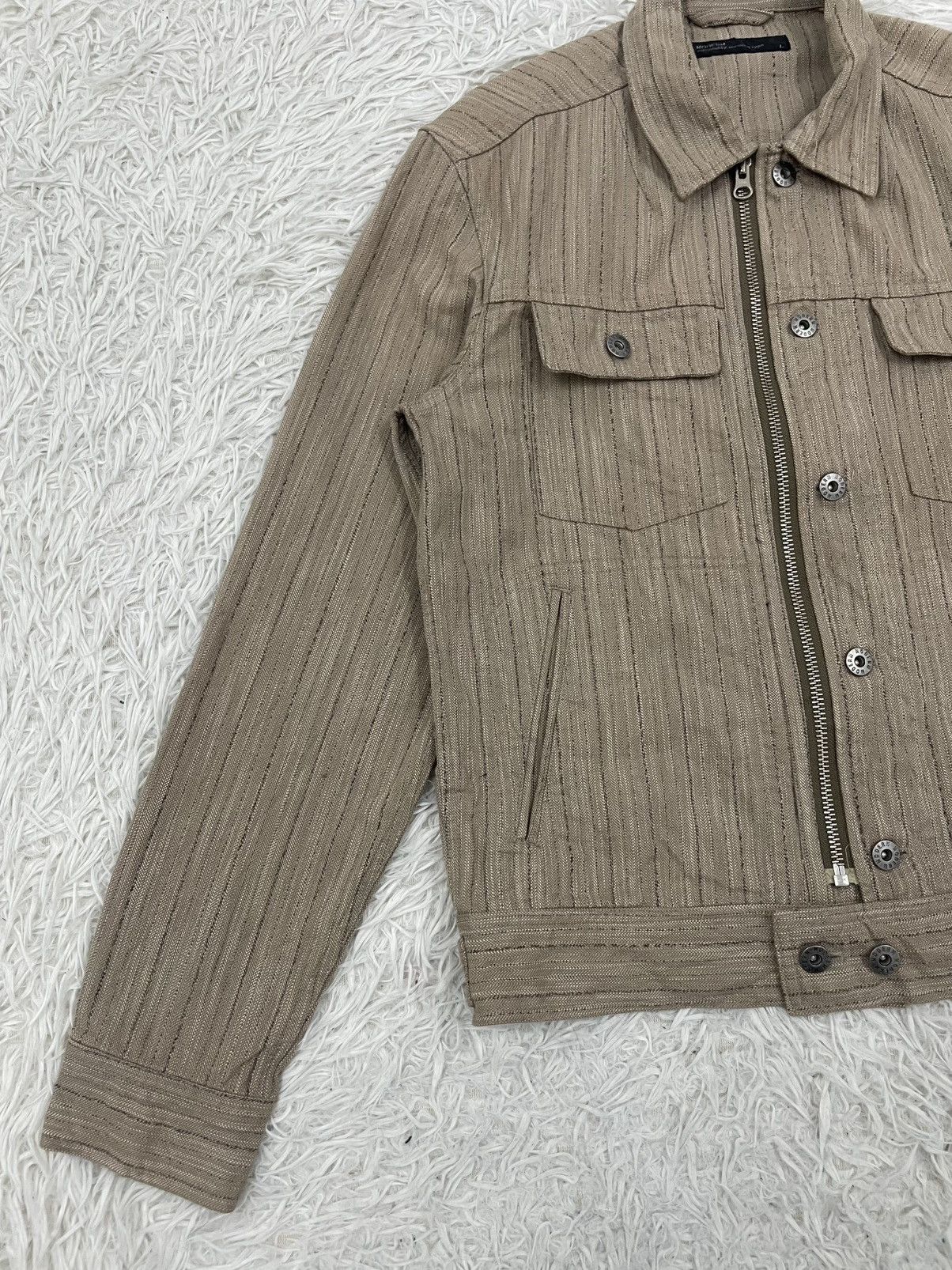 Japanese Brand MODERM Personality Pursuing Type Buttons & Zipper Jacket Size US L / EU 52-54 / 3 - 3 Thumbnail